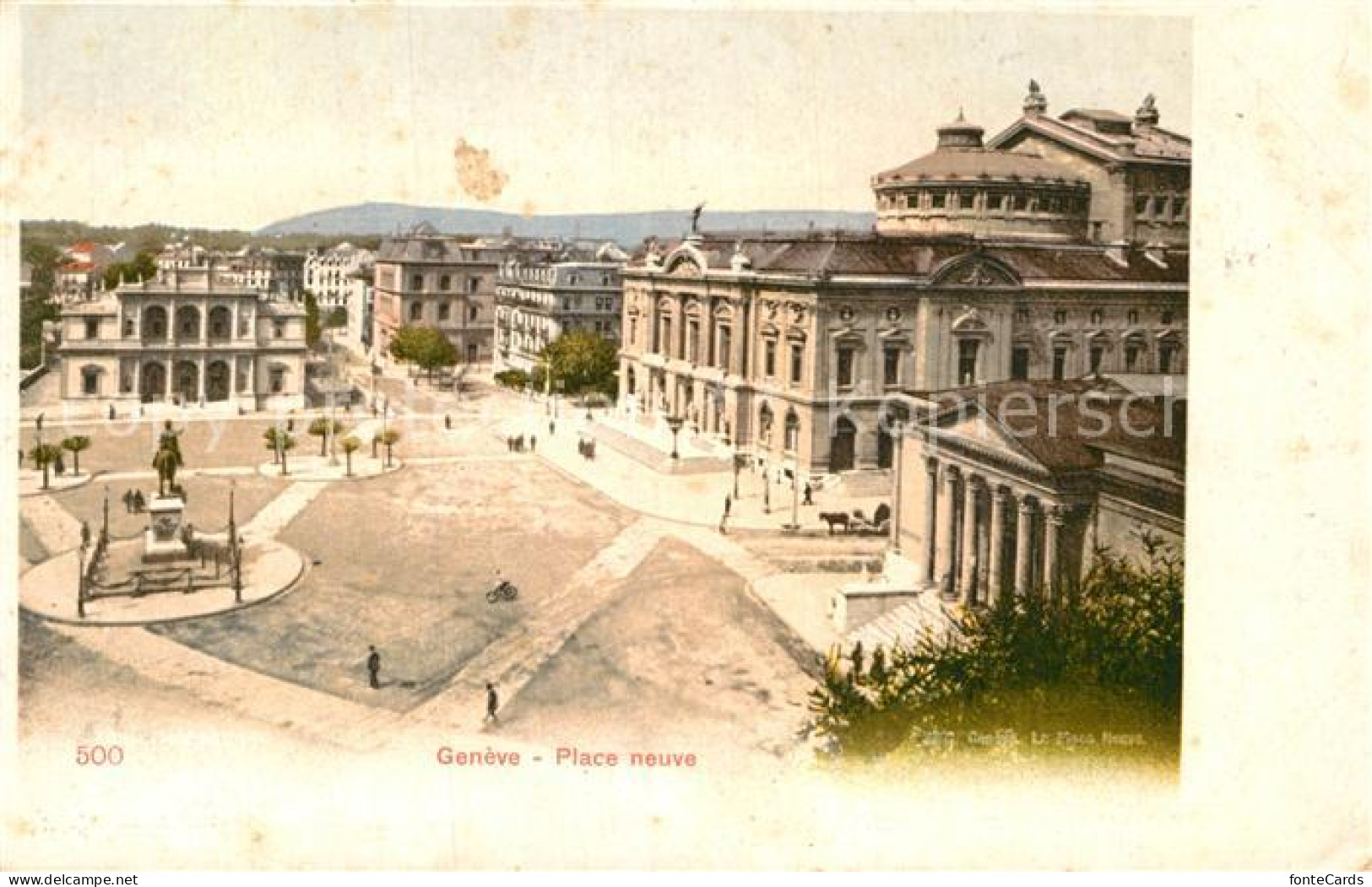 12994628 Geneve GE Place Neuve Monument Geneve - Andere & Zonder Classificatie