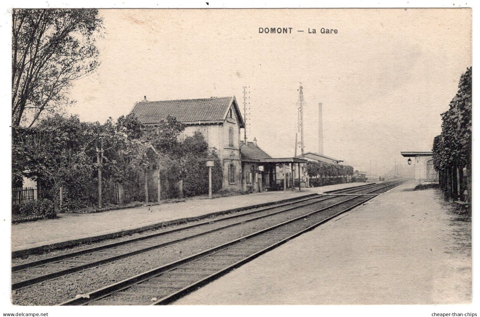 DOMONT - La Gare - Edit. Bizet - Domont