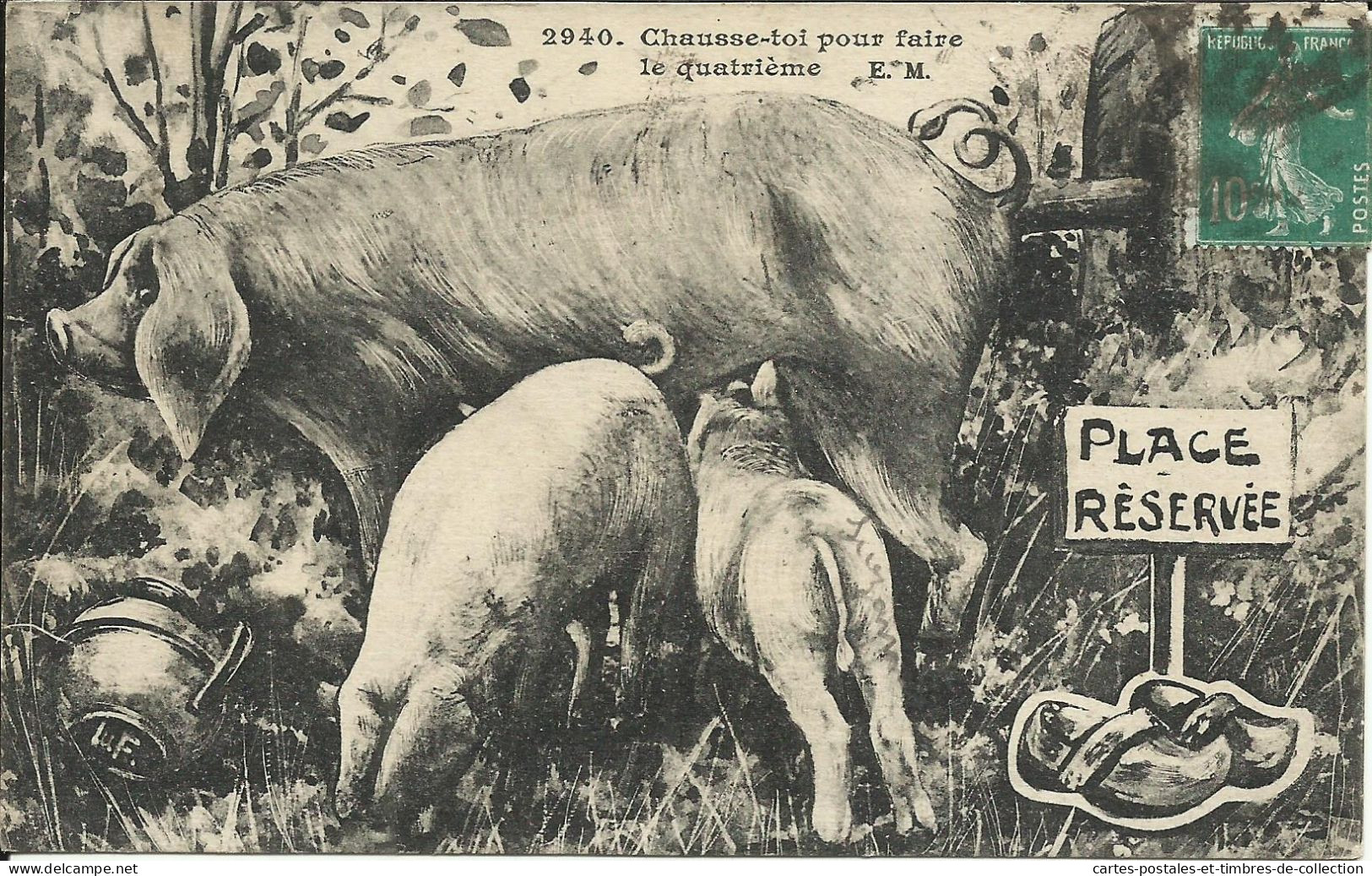 Chausse-toi Pour Faire Le Quatrième , Photo: F. Testard , µ - Cochons