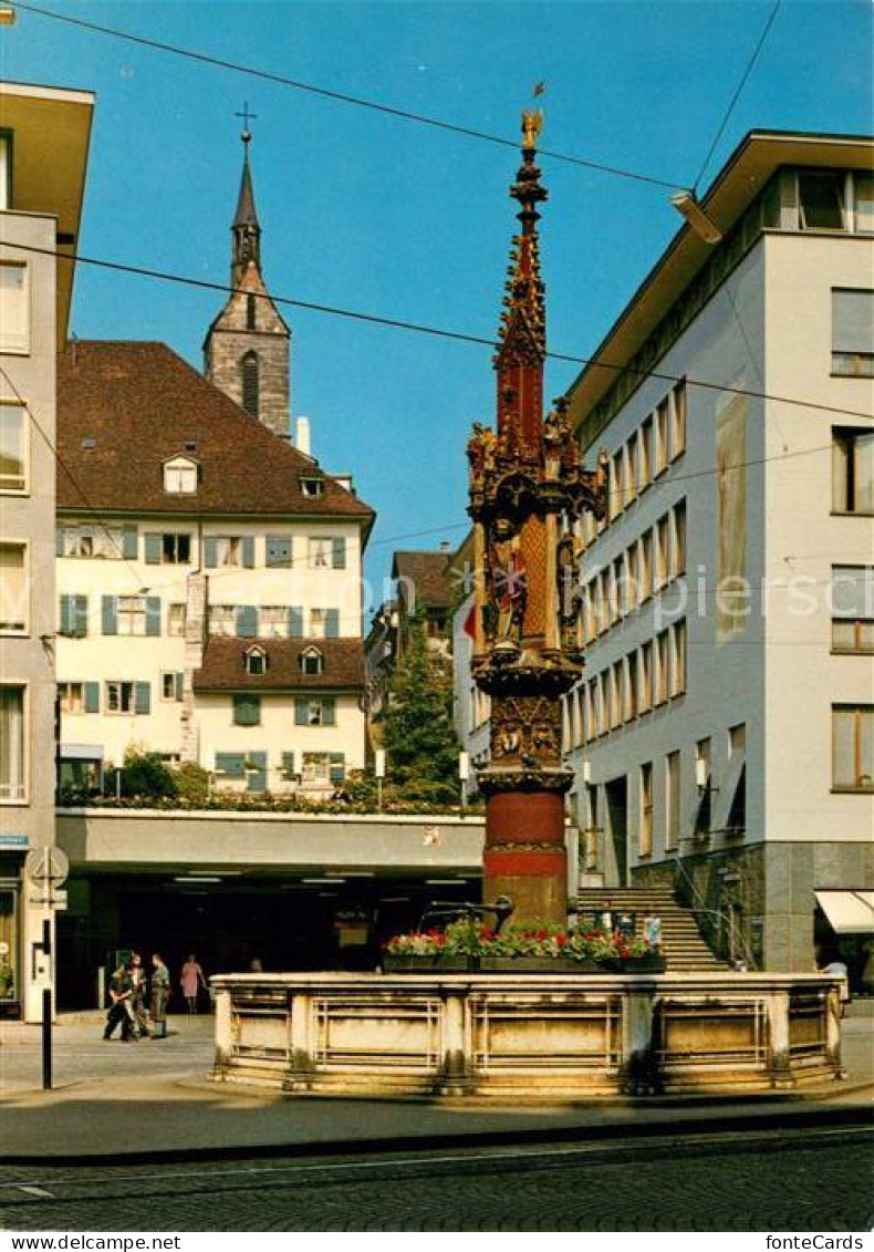 12992250 Basel BS Fischmarktbrunnen Basel BS - Altri & Non Classificati
