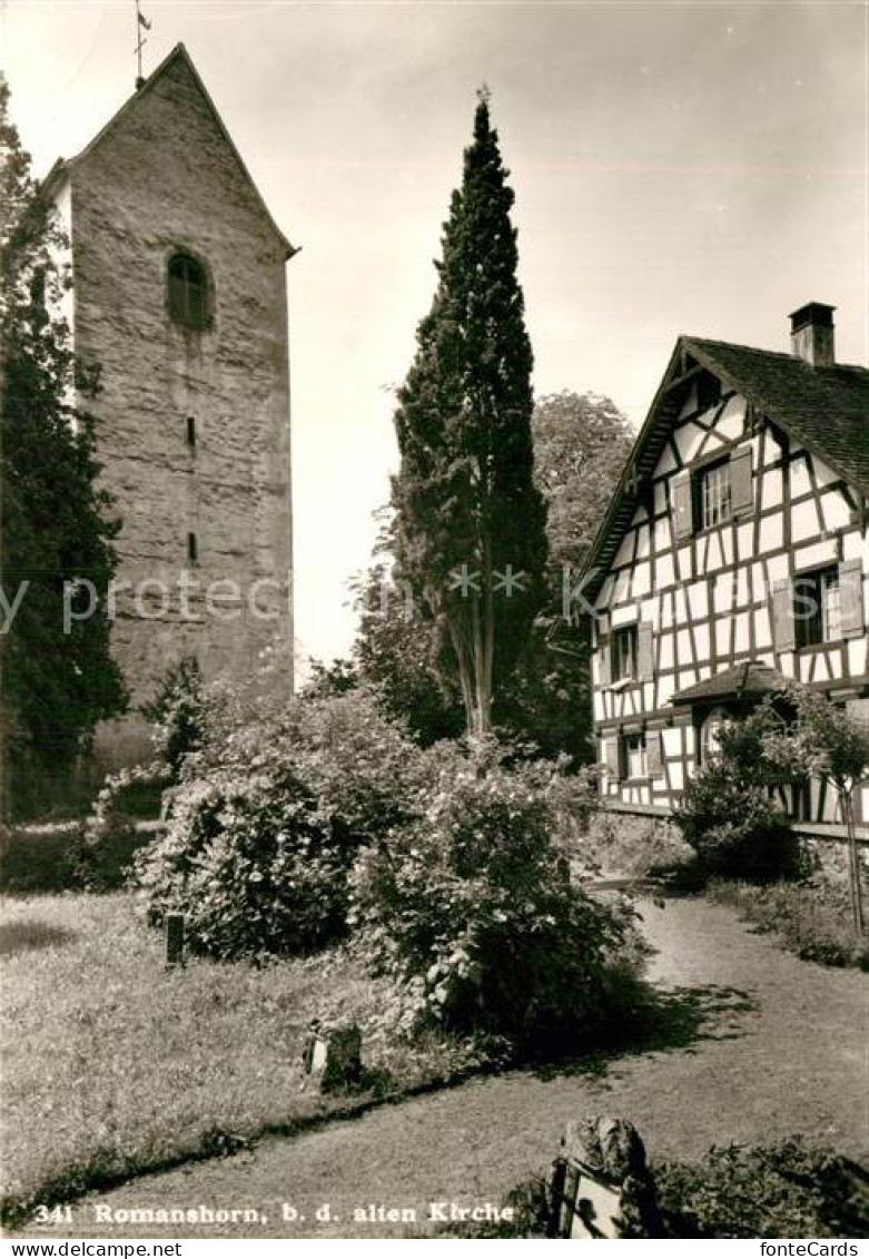 12990423 Romanshorn Bodensee Parkanlage Fachwerkhaus Turm Romanshorn Bodensee - Sonstige & Ohne Zuordnung