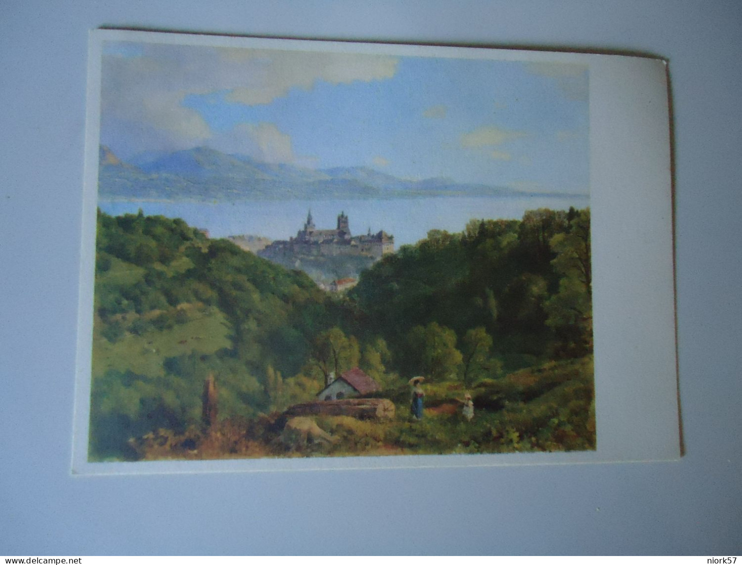 SWITZERLAND   POSTCARDS  PAINTINGS LAUSANE  CHAVANNES  FOR MORE PURCHASES 10% DISCOUNT - Other & Unclassified