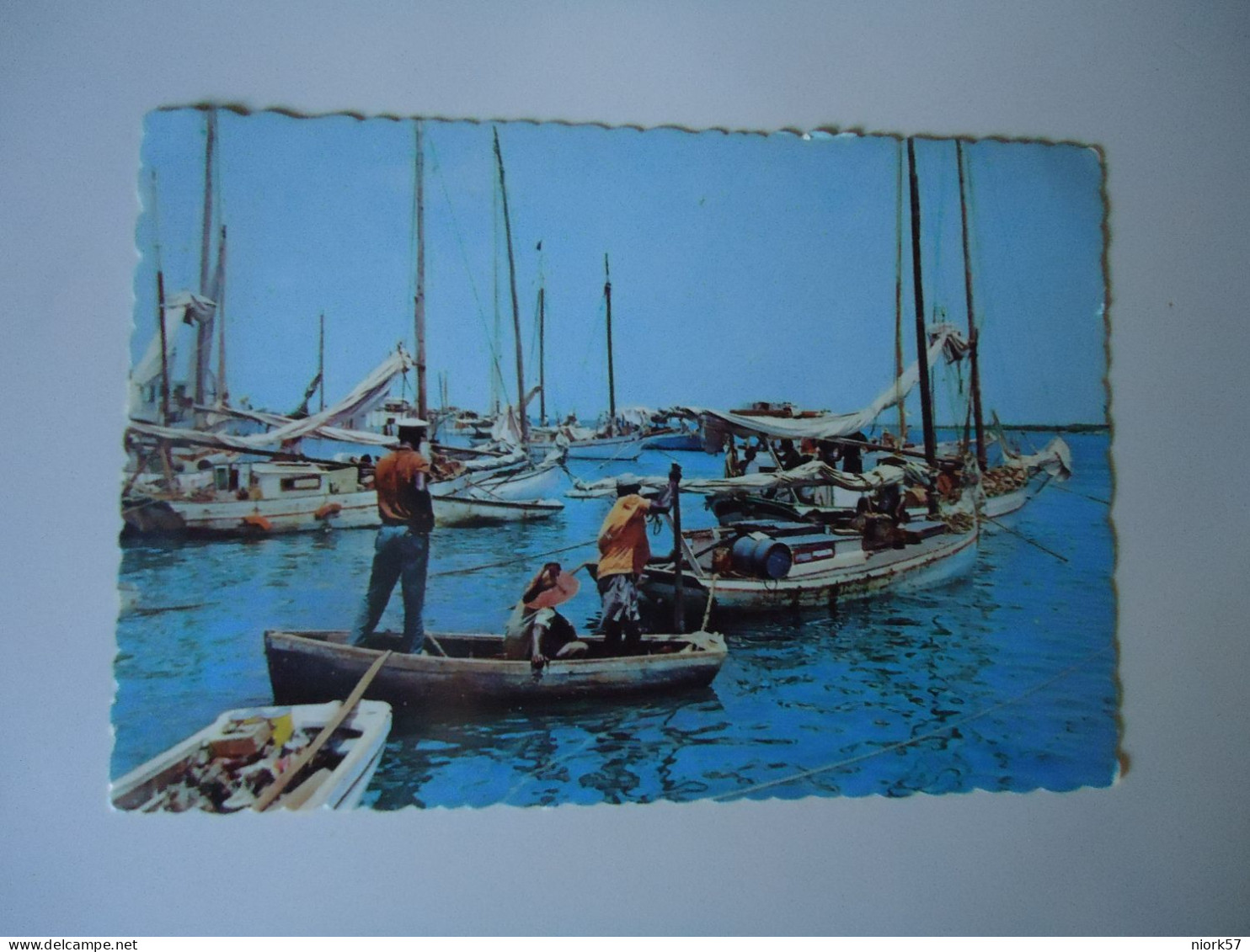 UNITED STATES   POSTCARDS  THE SUNNY CARIBBEAN BOATS   FOR MORE PURCHASES 10% DISCOUNT - Autres & Non Classés