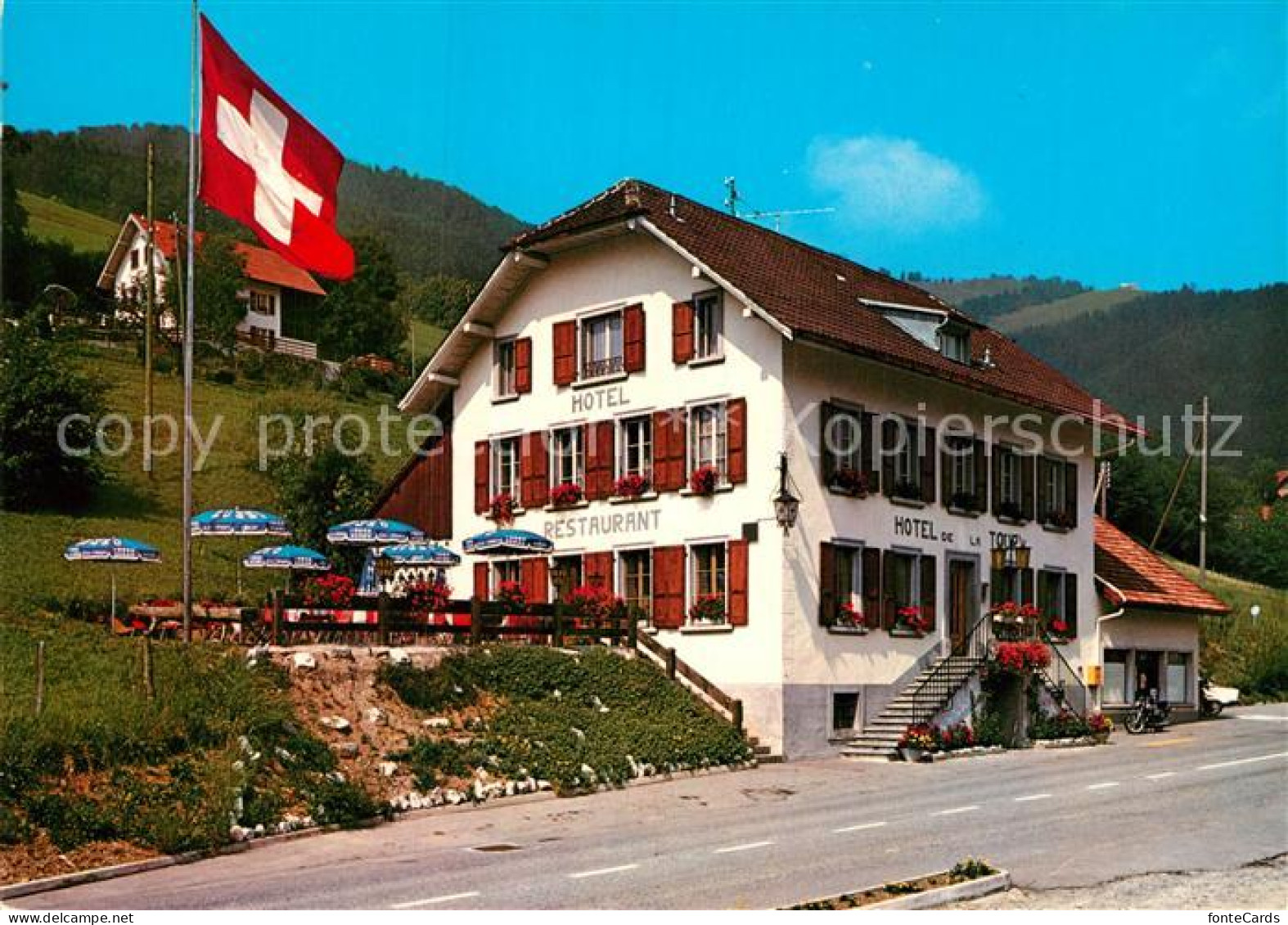 12983323 Chatel-sur-Montsalvens Hotel De La Tour Chatel-sur-Montsalvens - Autres & Non Classés