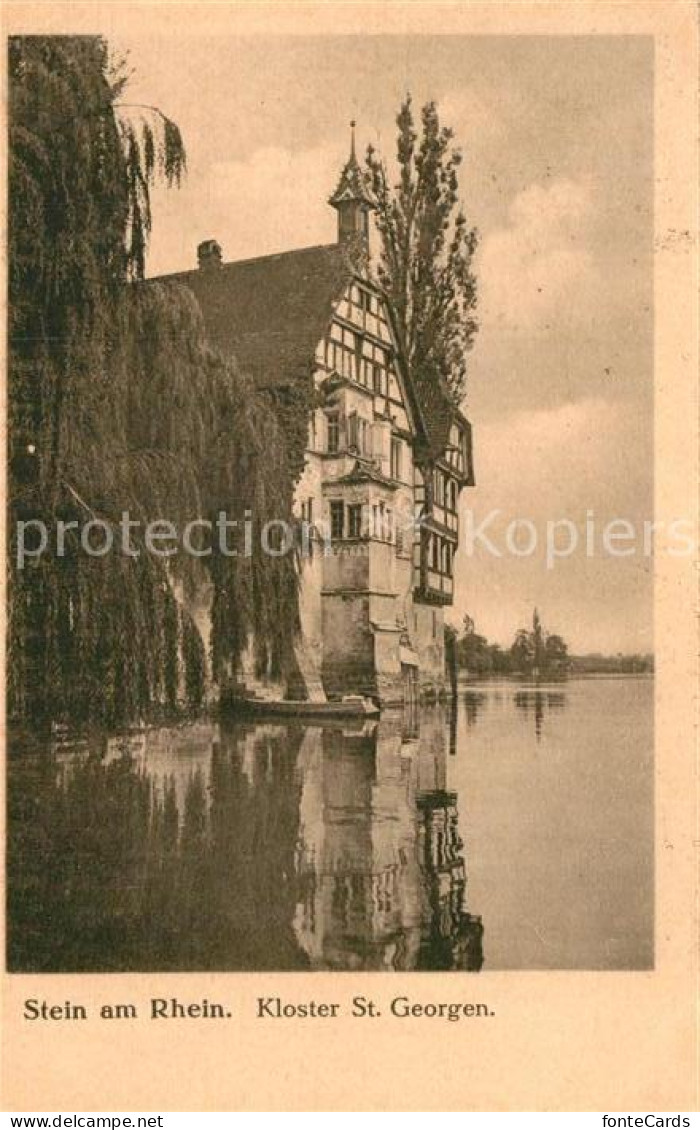 12982644 Stein Rhein Kloster St Georgen Stein Rhein - Autres & Non Classés