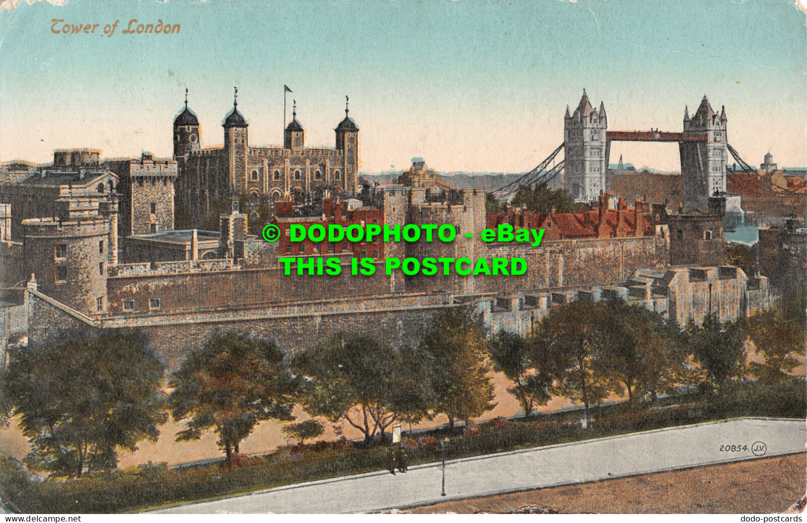 R530901 Tower Of London. 20854. W. 1920 - Autres & Non Classés
