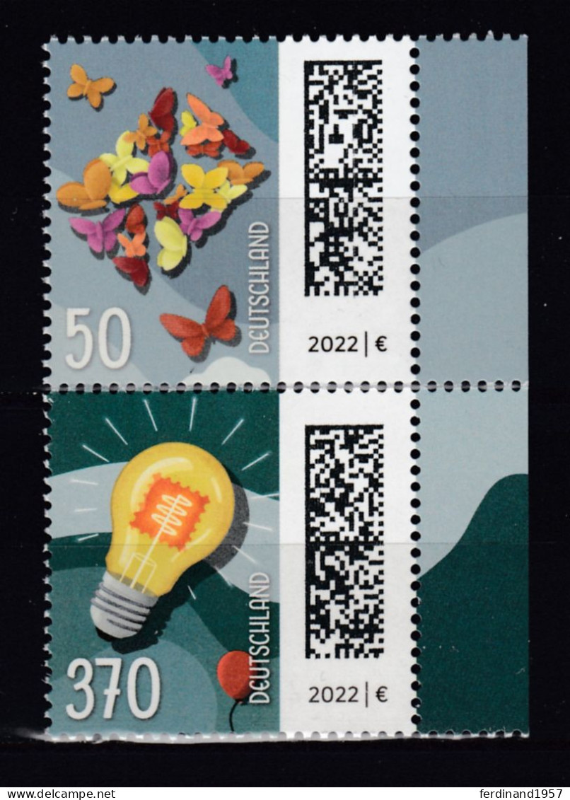 BRD 2022 Mi.3714+3715 Postfrische Werte (Lot) ** MNH - Nuovi