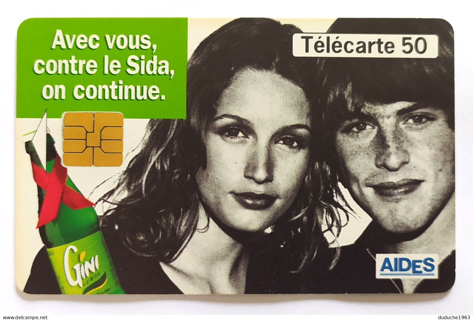 Télécarte France - Sida Gini - Ohne Zuordnung