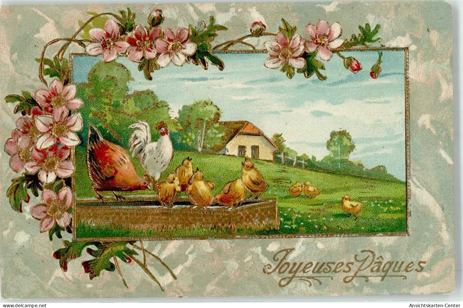 51892905 - Hahn Huhn Kueken - Easter