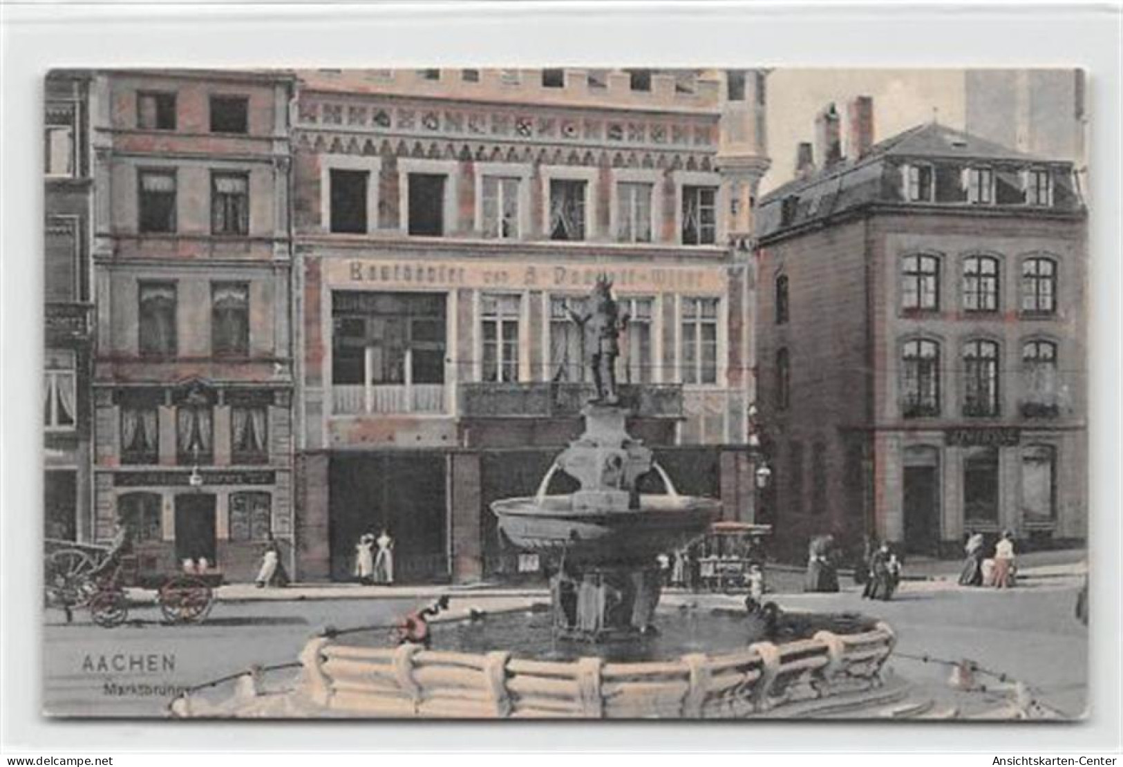 39106405 - Aachen. Marktbrunnen Ungelaufen  Gute Erhaltung. - Aachen