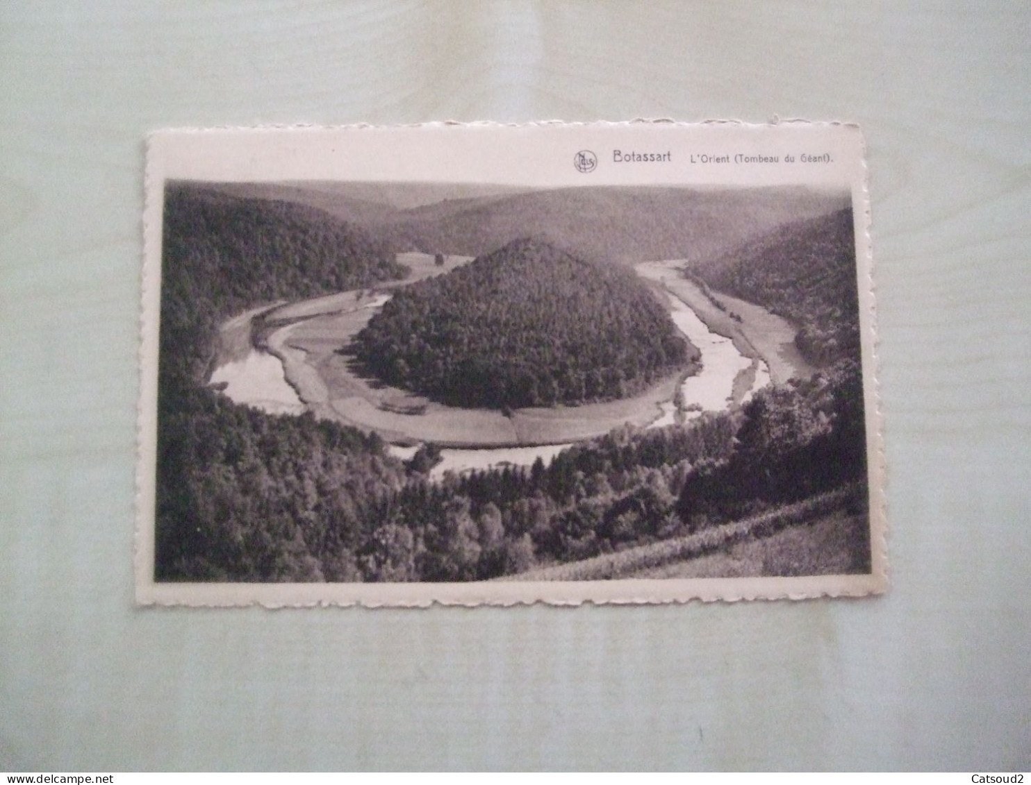 Carte Postale Ancienne  BOTASSART L'ORIENT Tombeau Du Géant - Autres & Non Classés