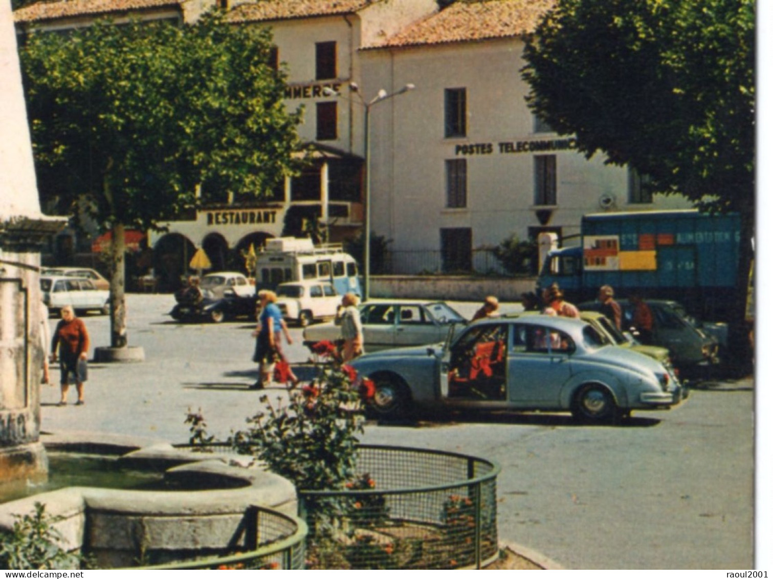 Autos Voitures Automobiles Cars - CASTELLANE - Jaguar MK2 - Cabriolet Porsche 356 Cabrio - Etc - Toerisme