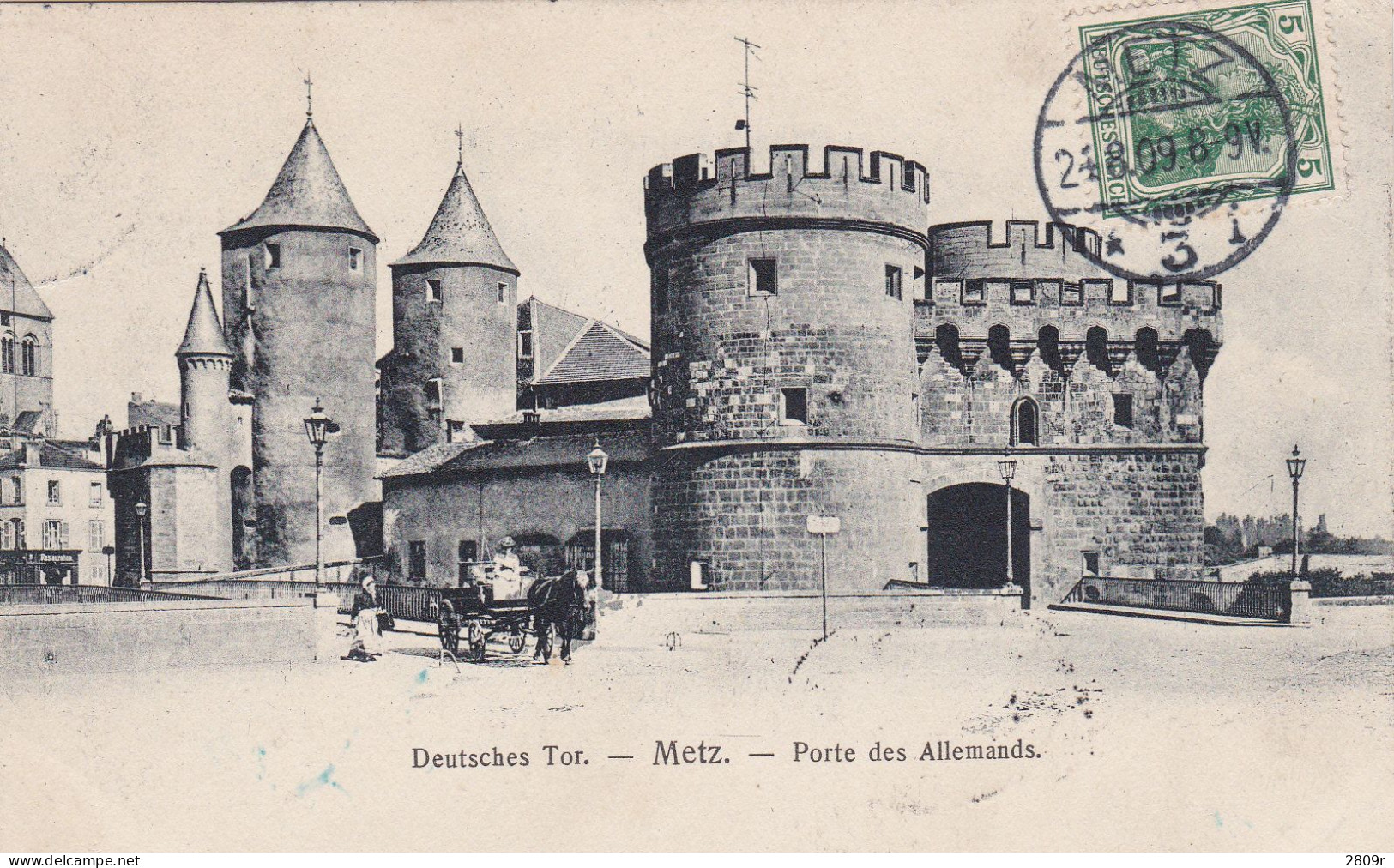 LOT 10 cartes moselle