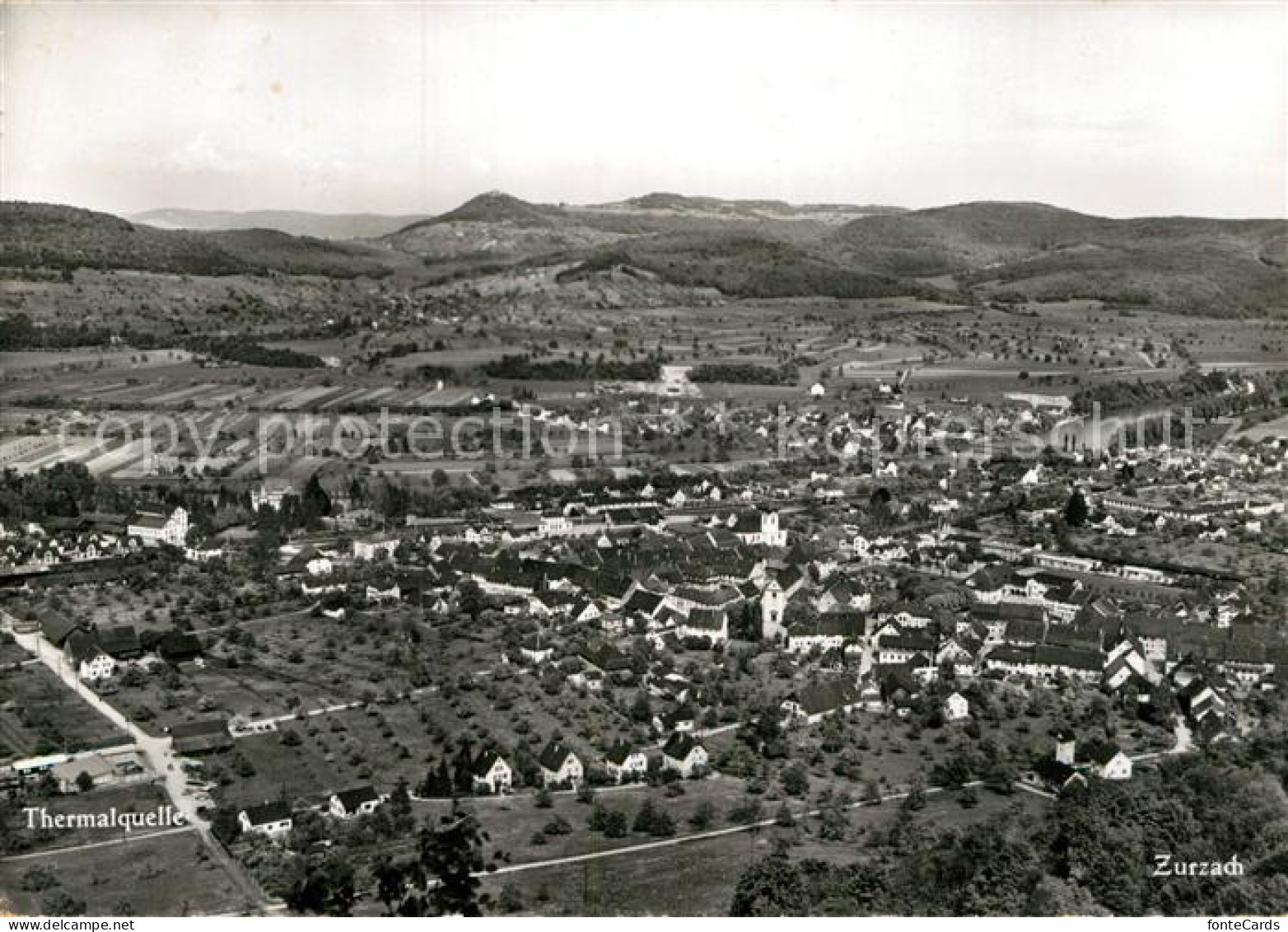 12975032 Zurzach Thermalquelle Fliegeraufnahme Bad Zurzach - Autres & Non Classés