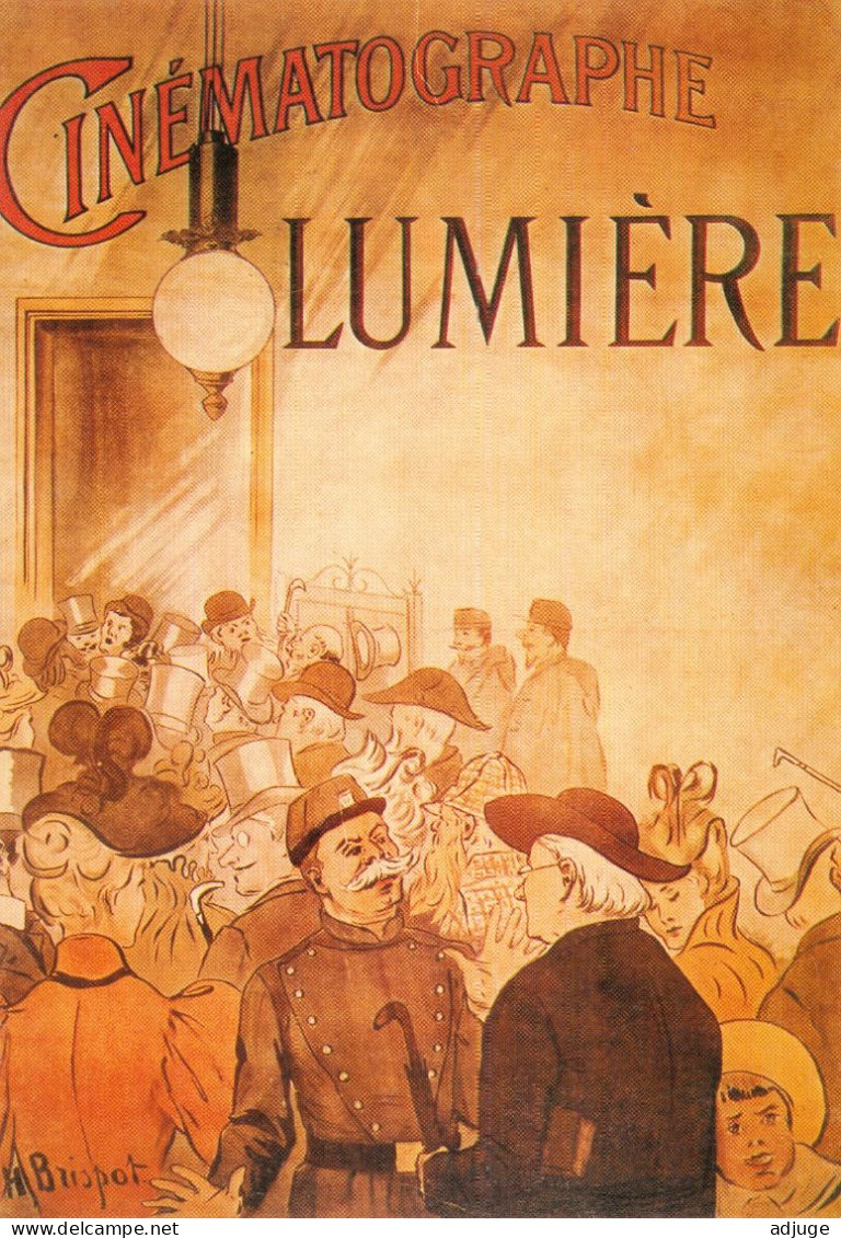 CPM-Affiche Publicité "Cinématographe LUMIÈRE" Illustrateur BRISPOT*TBE - Advertising