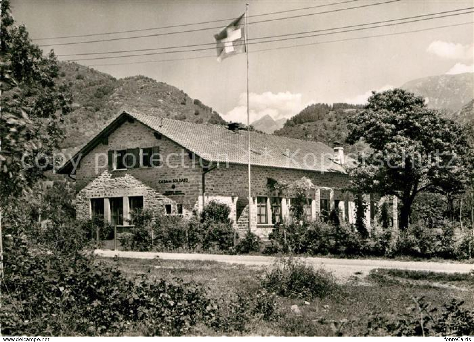 12971154 Losone Kaserne S.V. Soldatenhaus  Losone - Altri & Non Classificati