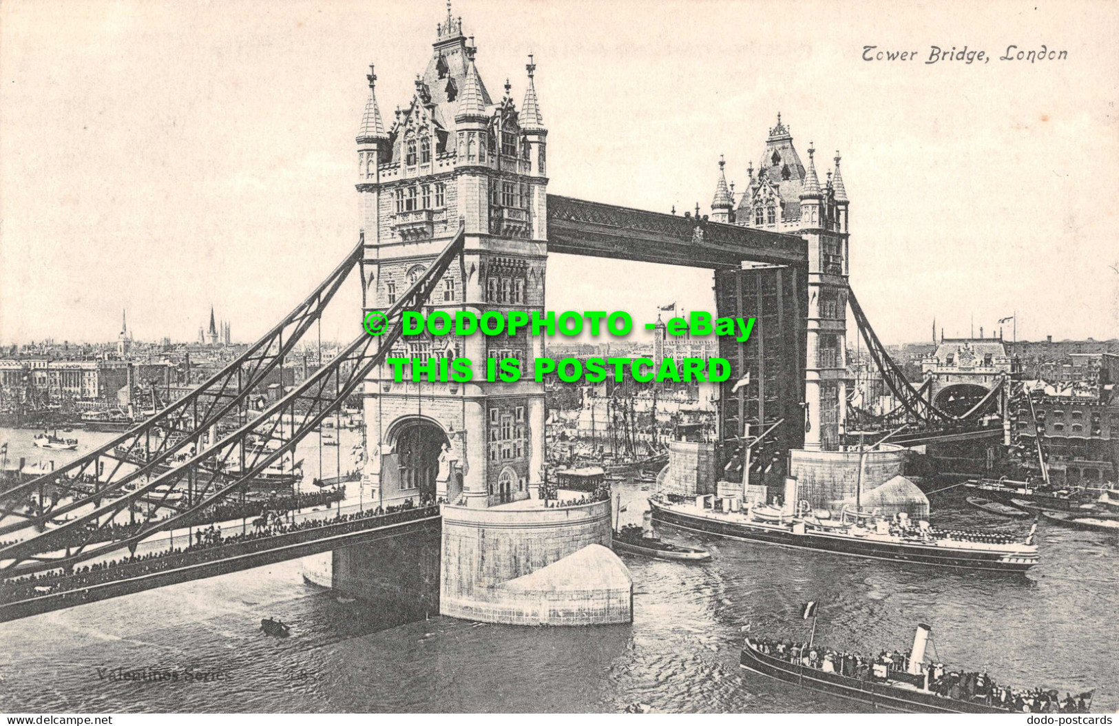 R530330 London. Tower Bridge. Valentine Series - Other & Unclassified