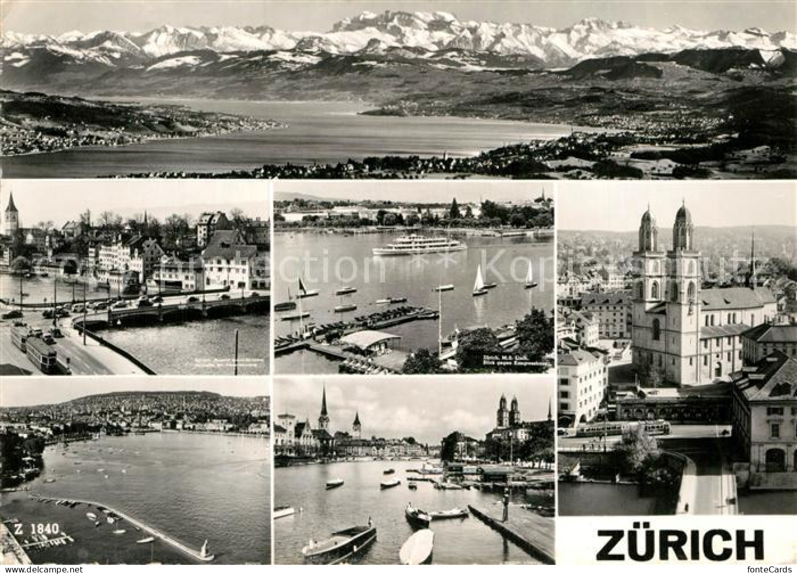 12969571 Zuerich ZH Rudolf-Brun-Bruecke M.S. Linth Kongresshaus  Zuerich - Andere & Zonder Classificatie