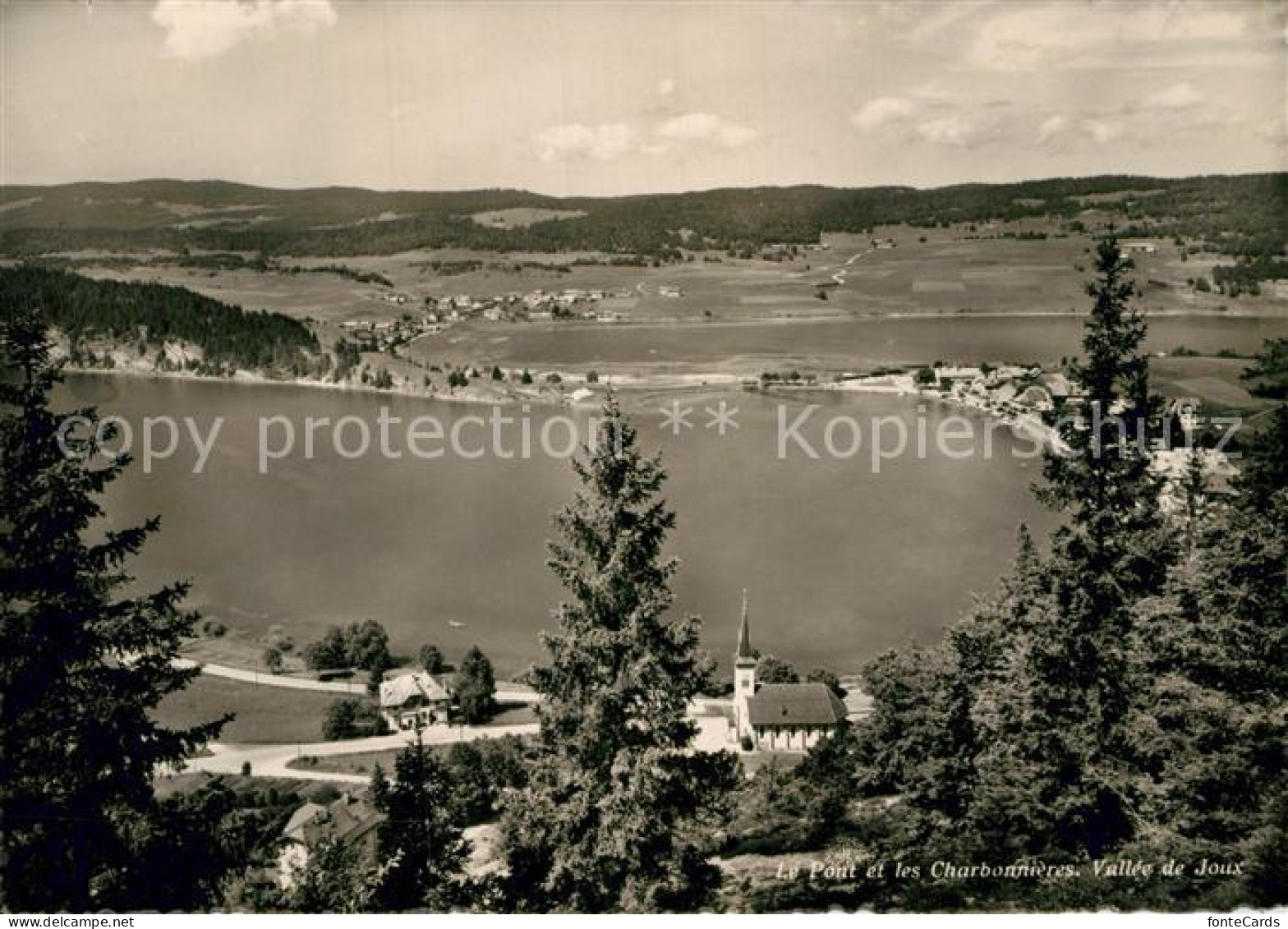 12967578 Le Pont VD Et Les Charbonnieres Vallee De Joux Lac Le Pont VD - Autres & Non Classés