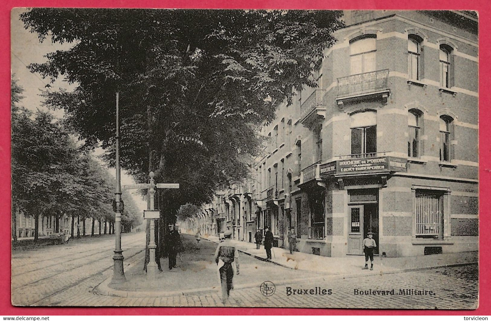 C.P. Bruxelles =  Boulevard  Milmitaire - Brussels (City)