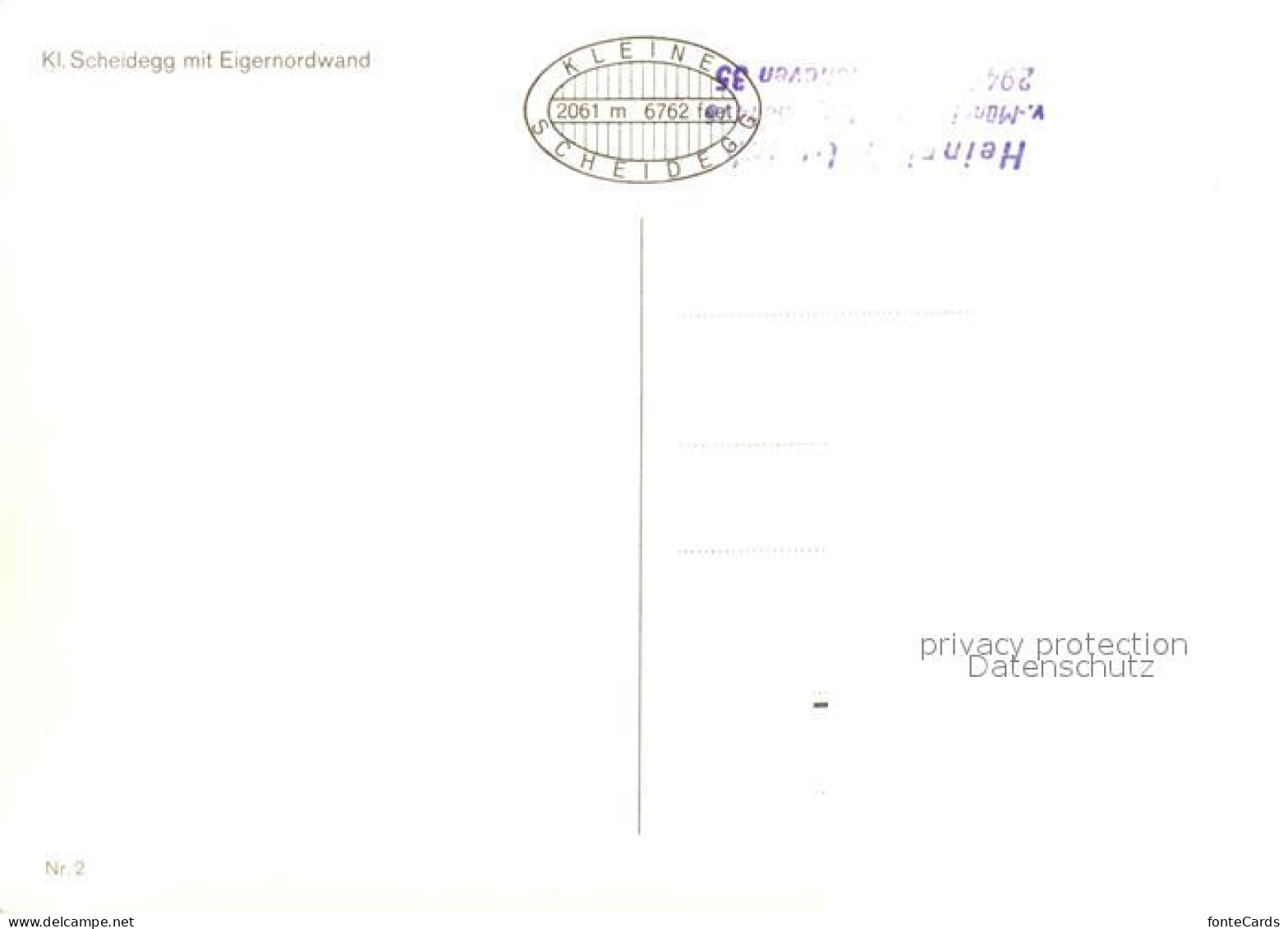 12962938 Kleine Scheidegg Interlaken Mit Eigernordwand Kleine Scheidegg - Andere & Zonder Classificatie