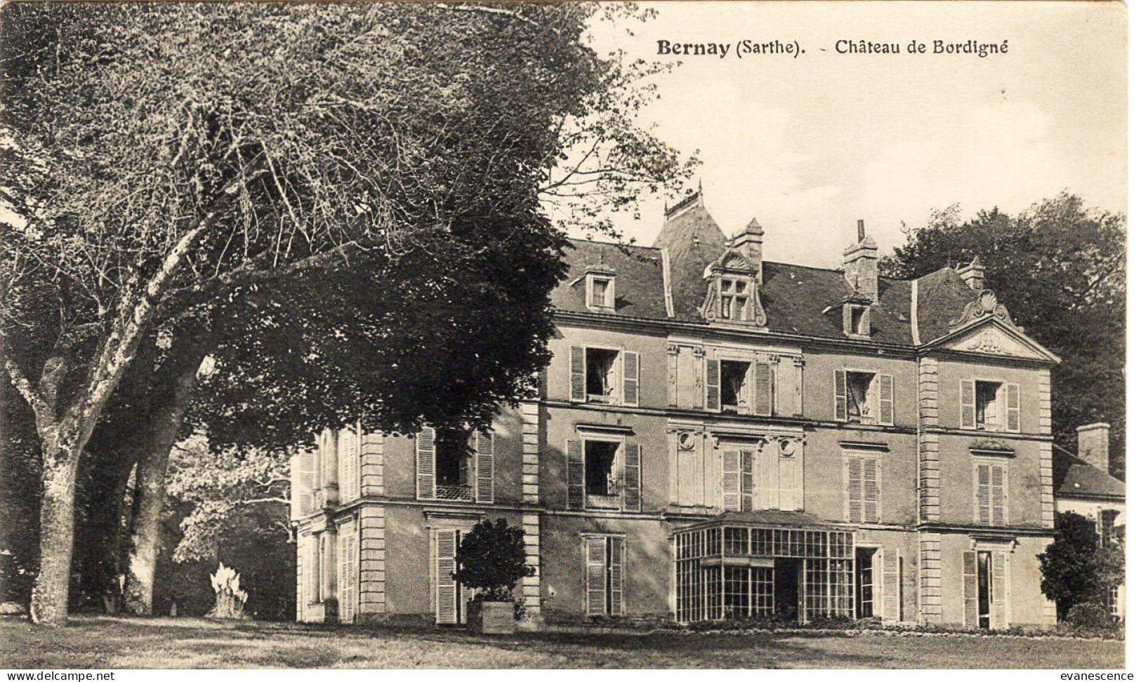 Bernay : Chateau De Bordigné    ///  REF Avril 24 ///  BO.72 - Andere & Zonder Classificatie