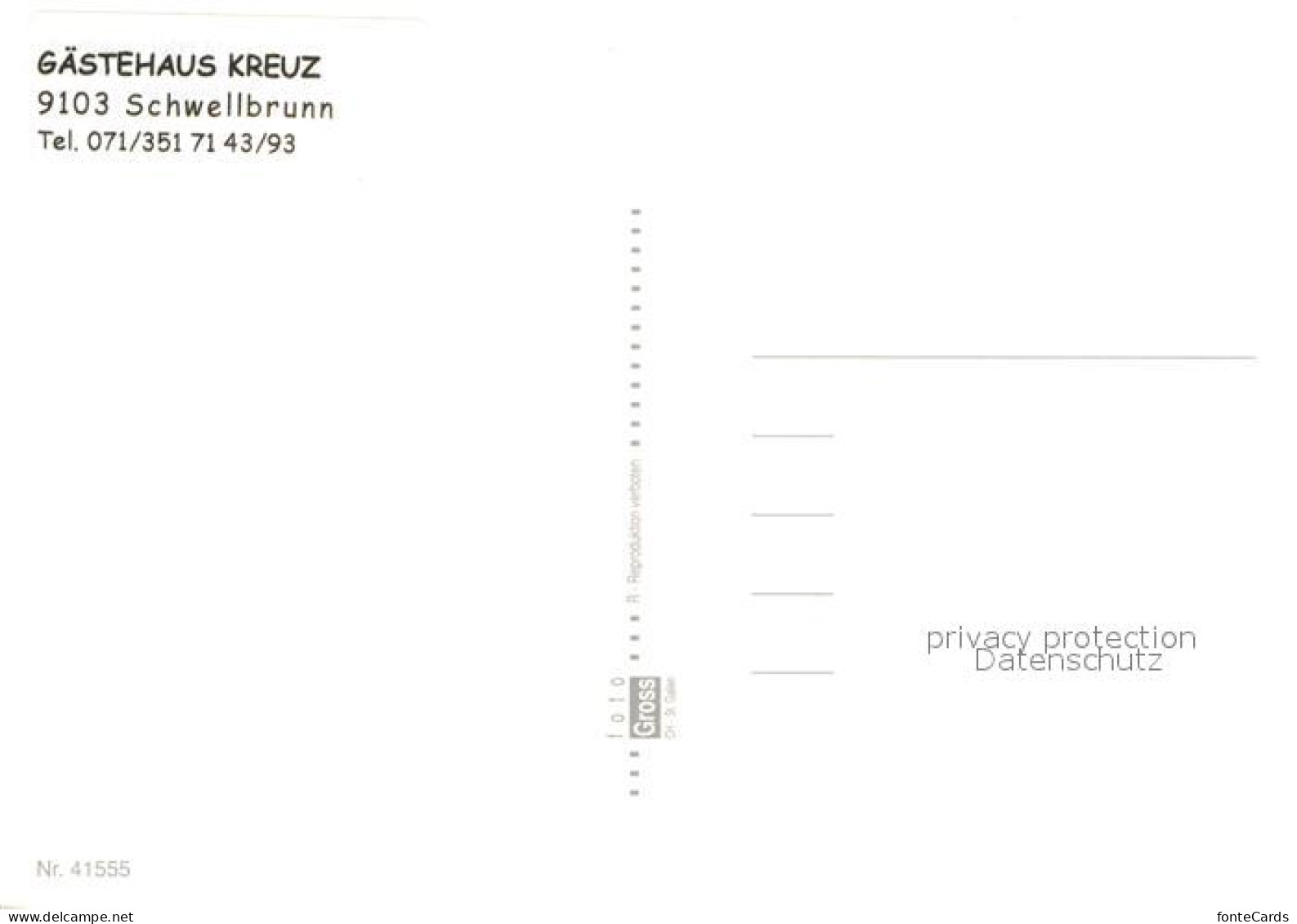 12960062 Schwellbrunn Gaestehaus Kreuz Schwellbrunn - Andere & Zonder Classificatie