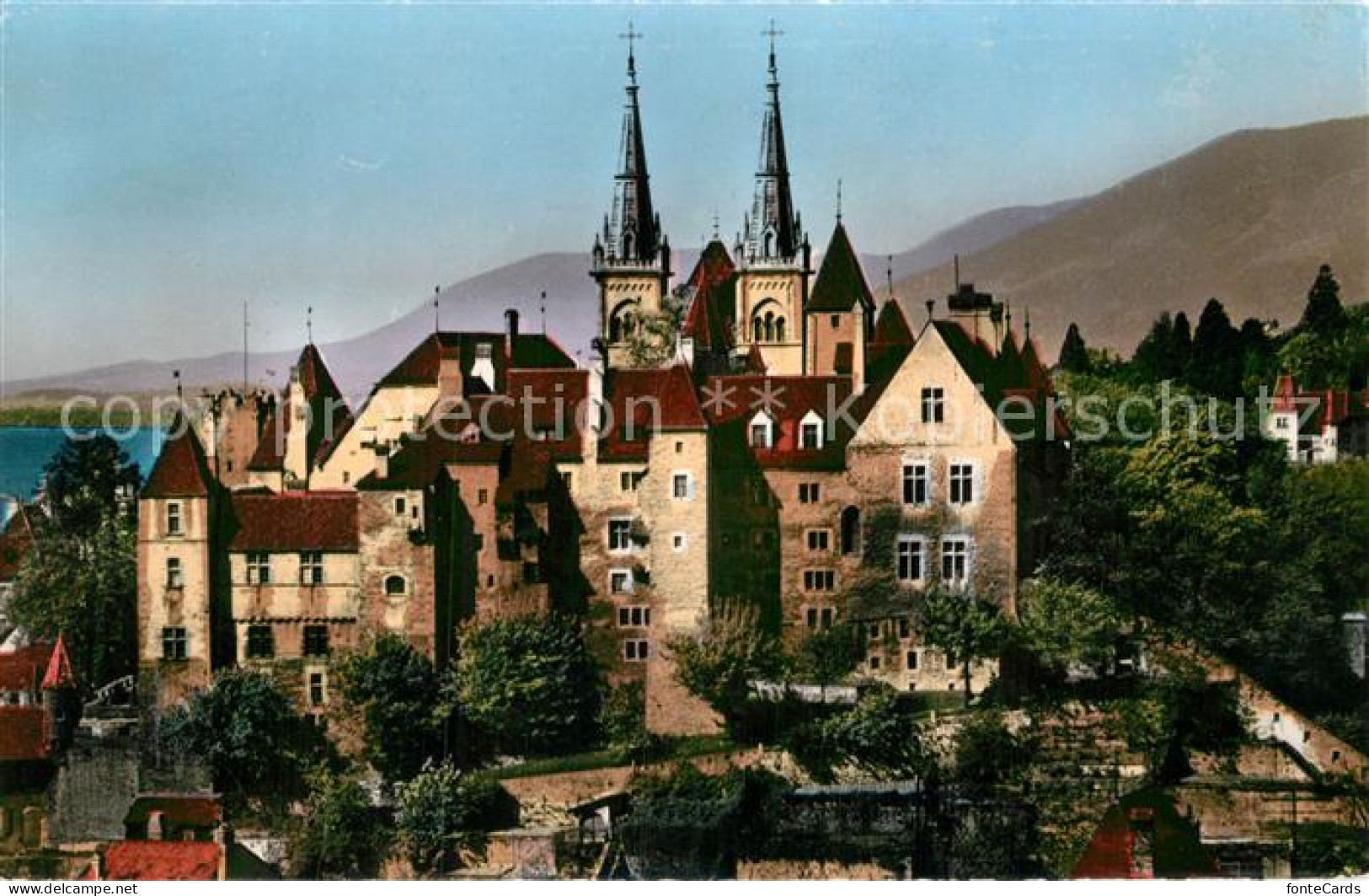 12955903 Neuchatel NE La Collegiale Neuchatel - Andere & Zonder Classificatie