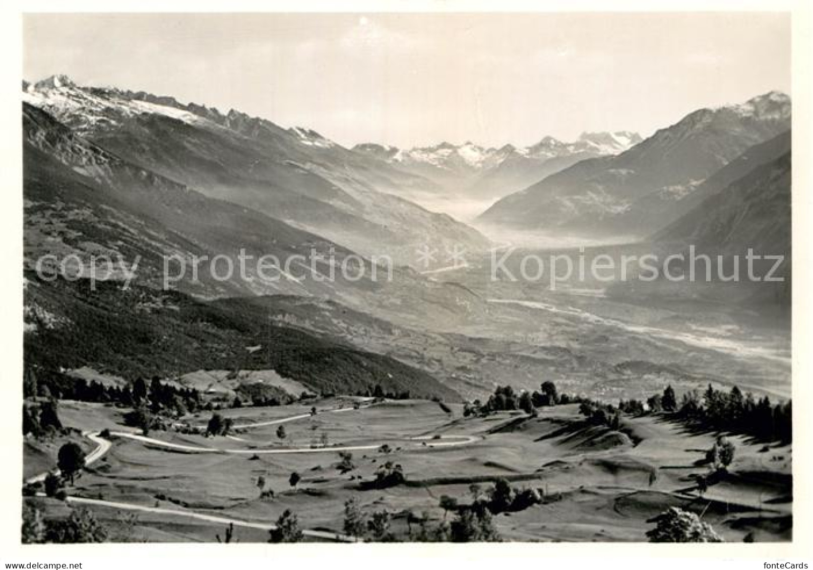 12954494 Crans-sur-Sierre Vallee Du Rhone Route De Sierre Simplon Monte Leone Al - Autres & Non Classés