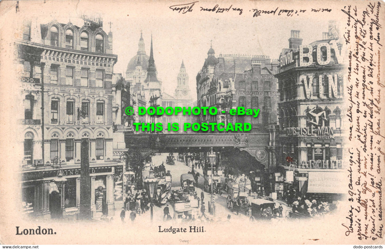 R531417 London. Ludgate Hill. London Stereoscopic Companys Series - Otros & Sin Clasificación