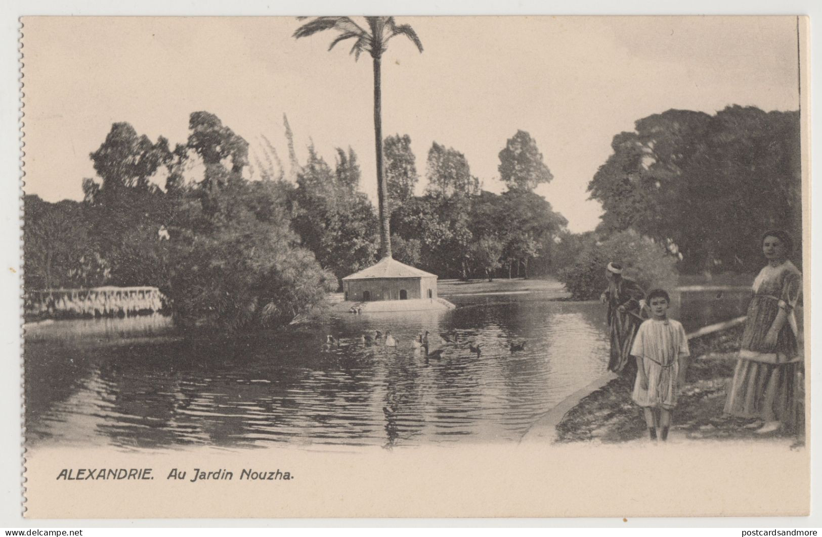 Egypt Alexandria Lot Of 12 Unused Postcards Ca. 1920 - Alexandria