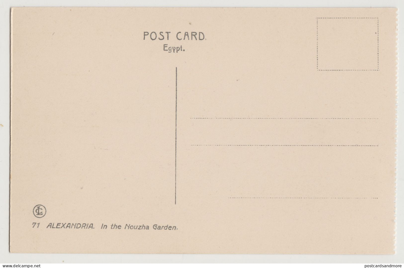 Egypt Alexandria Lot Of 12 Unused Postcards Ca. 1920 - Alejandría