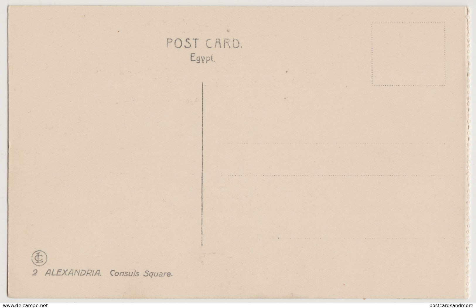 Egypt Alexandria Lot of 12 unused postcards ca. 1920