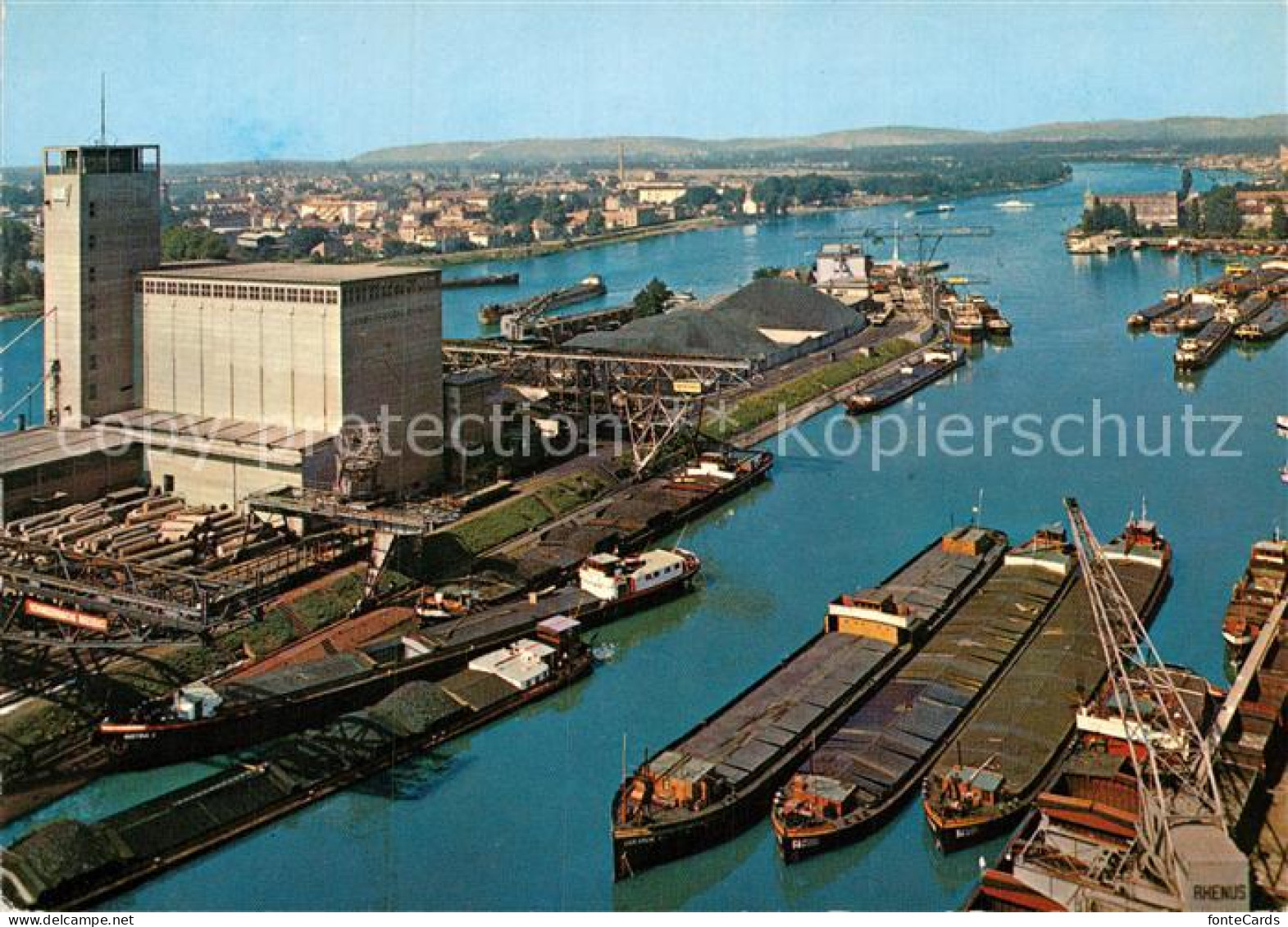 12950681 Basel BS Kleinhueninger Rheinhafen Basel BS - Autres & Non Classés