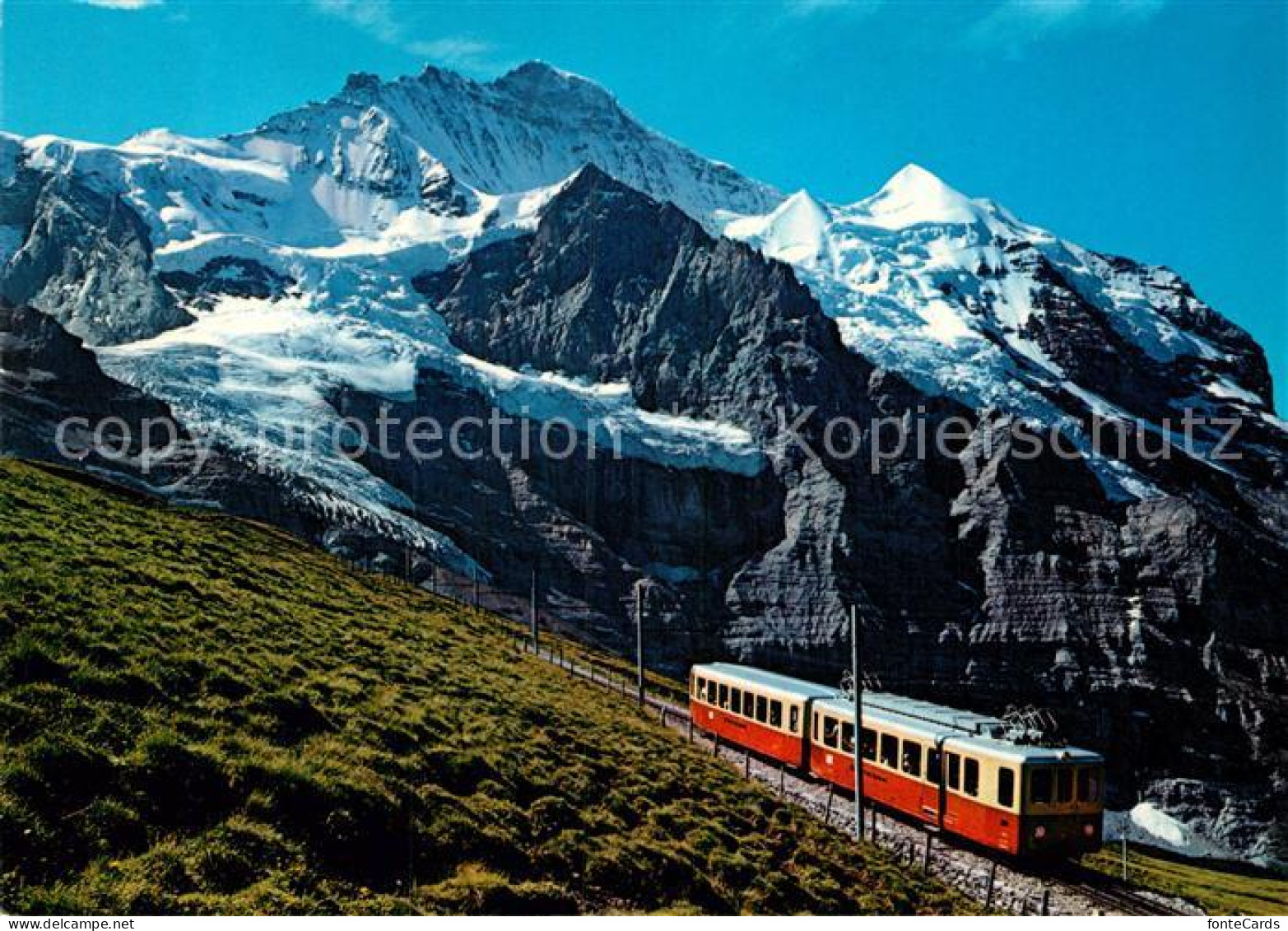 12949650 Jungfraubahn Kleine Scheidegg Jungfraujoch Jungfrau Jungfraubahn - Autres & Non Classés