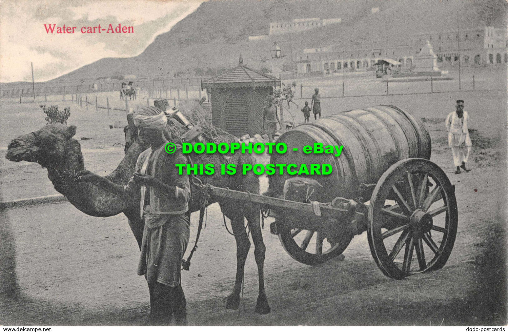 R530610 Water Cart Aden. I. Benghiat Son - Monde