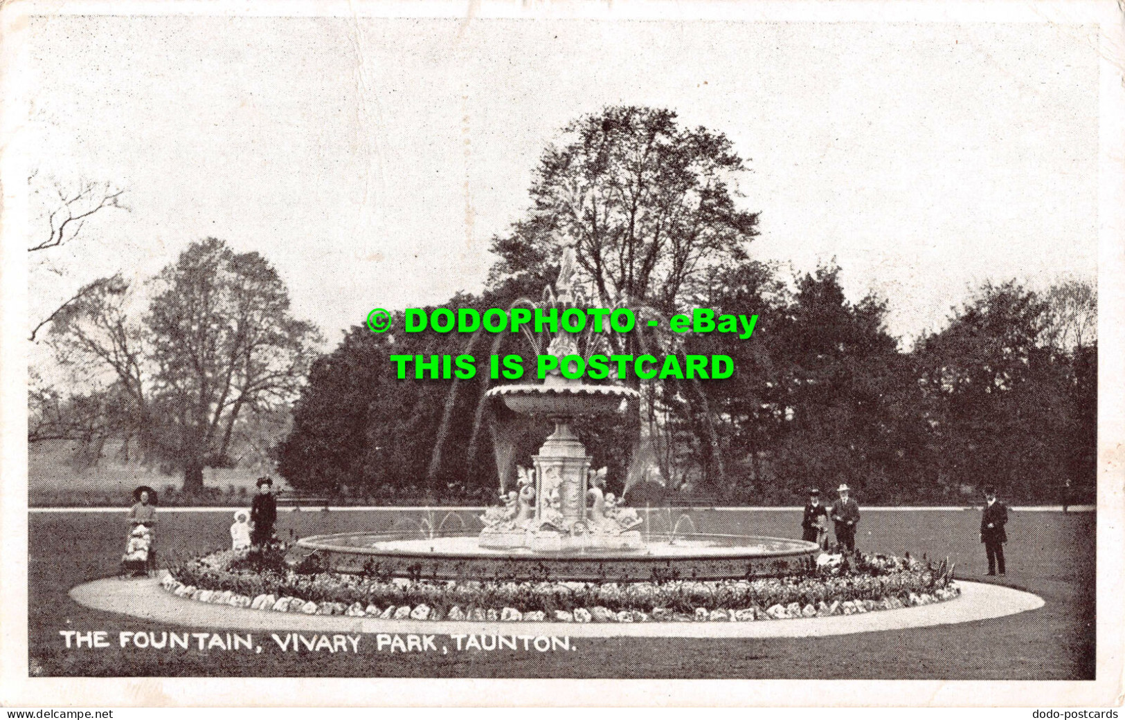 R531438 Fountain. Vivary Park. Taunton. Tone Series. 1943 - Monde