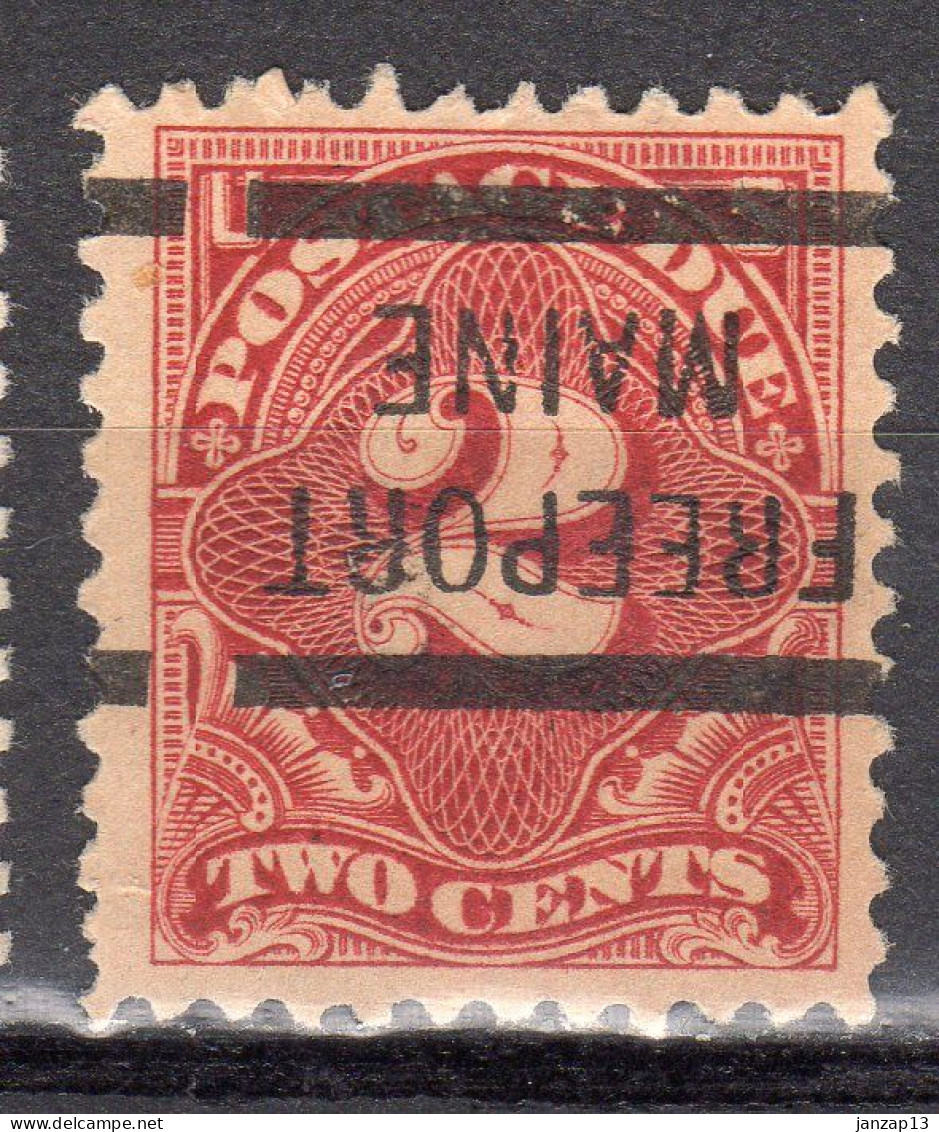 MM-447; USA Precancel/Vorausentwertung/Preo; FREEPORT (ME), Type 572 - Préoblitérés