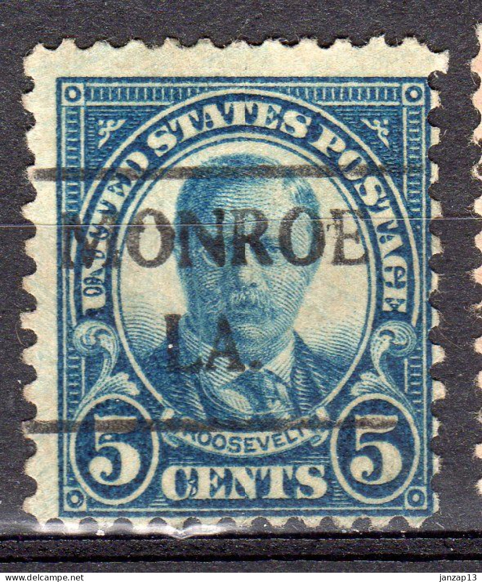 MM-432; USA Precancel/Vorausentwertung/Preo; MONROE (LA), Type 492 - Préoblitérés