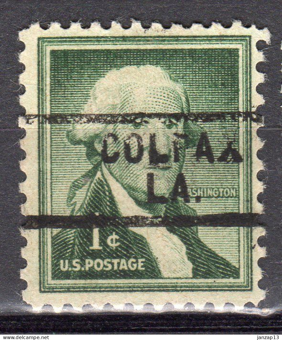 MM-423; USA Precancel/Vorausentwertung/Preo; COLFAX (LA), Type 729 - Preobliterati