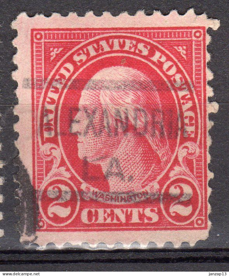 MM-419; USA Precancel/Vorausentwertung/Preo; ALEXANDRIA (LA), Type 712 - Préoblitérés