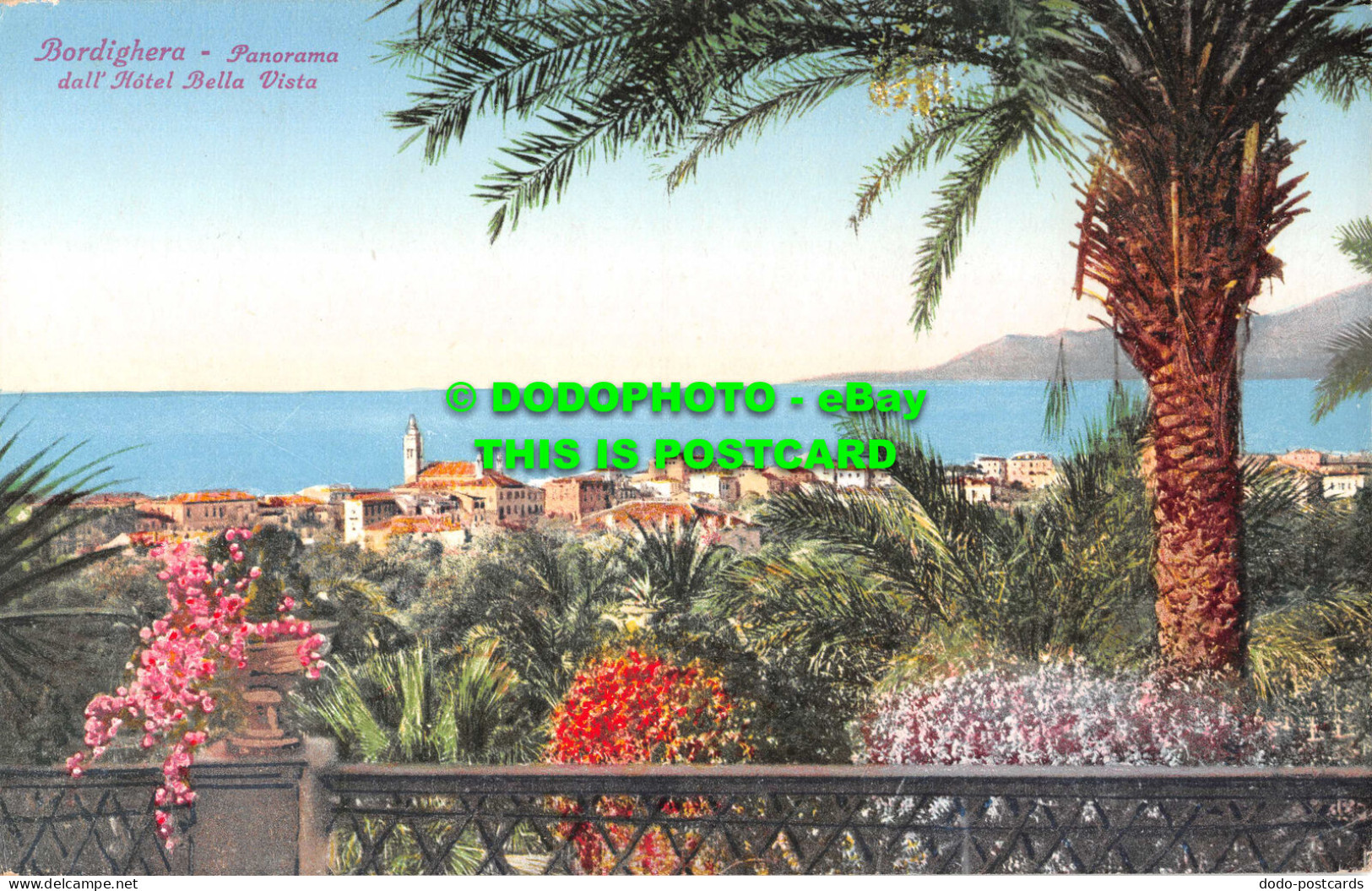 R531442 Bordighera. Panorama Dall Hotel Bella Vista. Brunner - Monde