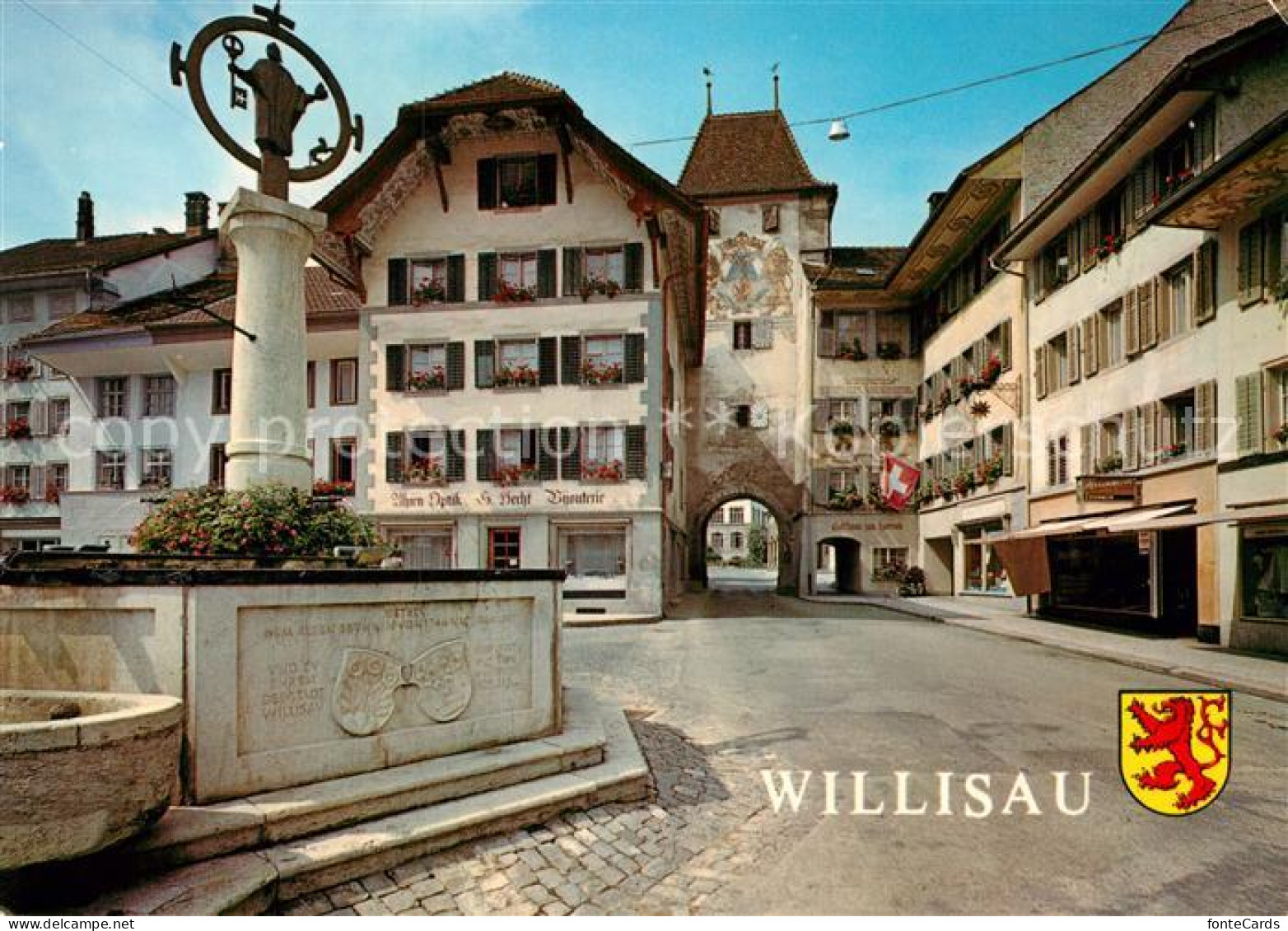 12945092 Willisau Brunnen Stadttor Willisau - Otros & Sin Clasificación