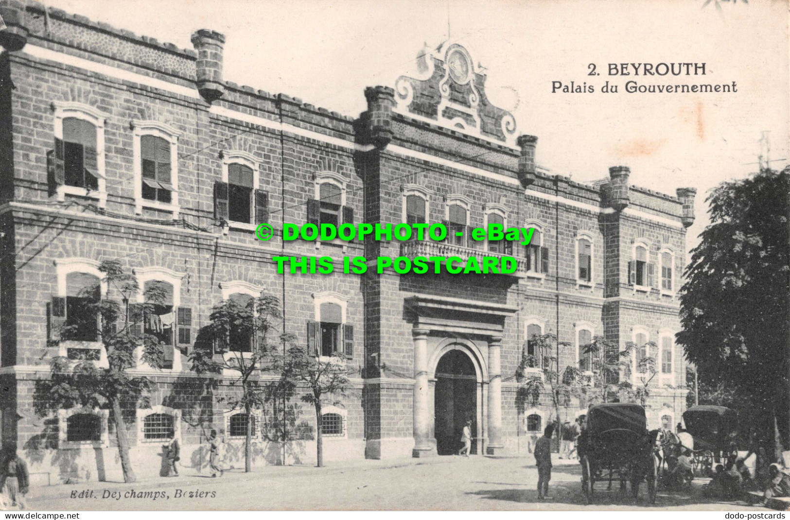 R531444 2. Beyrouth. Palais Du Gouvernement. Deychams - Monde