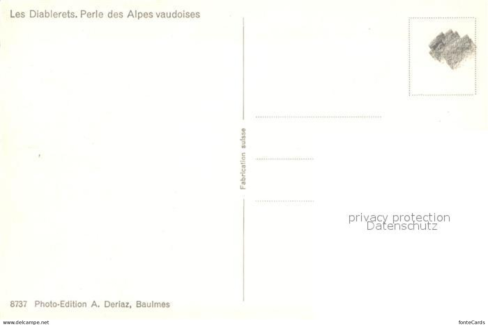 12944098 Les Diablerets Panorama Alpes Vaudoises Les Diablerets - Sonstige & Ohne Zuordnung