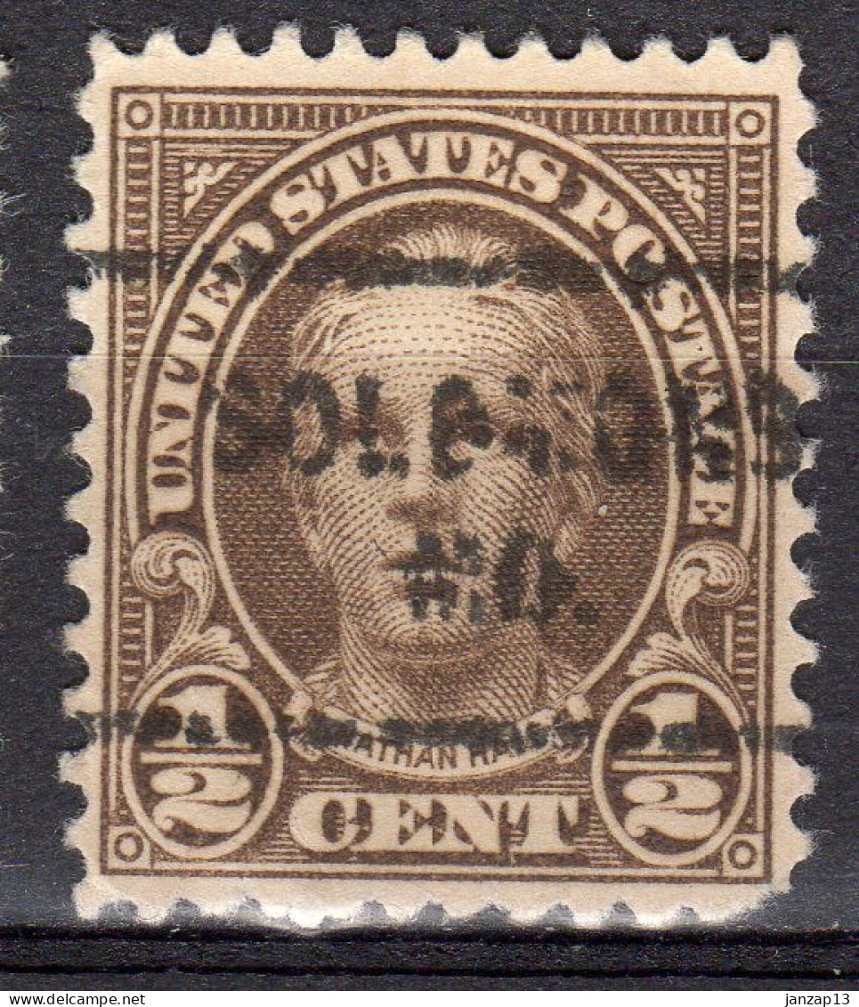 MM-487; USA Precancel/Vorausentwertung/Preo; SOLOMONS (MD), Type 712 - Préoblitérés