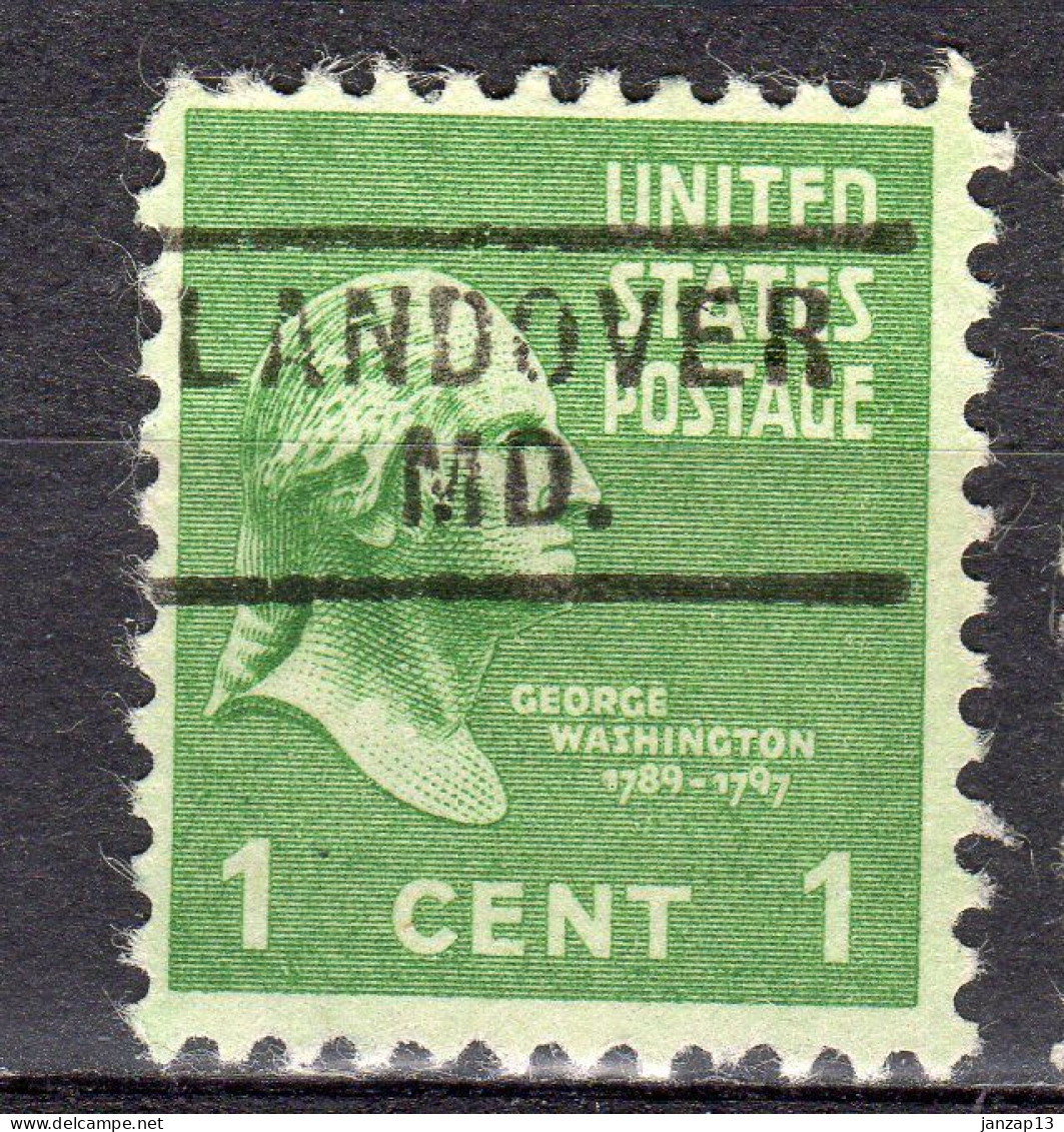 MM-484; USA Precancel/Vorausentwertung/Preo; LANDOVER (MD), Type 729 - Precancels