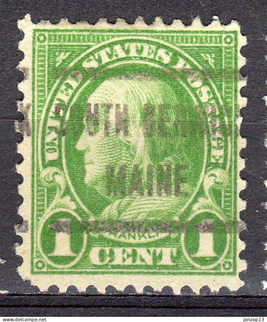 MM-471; USA Precancel/Vorausentwertung/Preo; SOUTH BERWICK (ME), Type 609 - Precancels