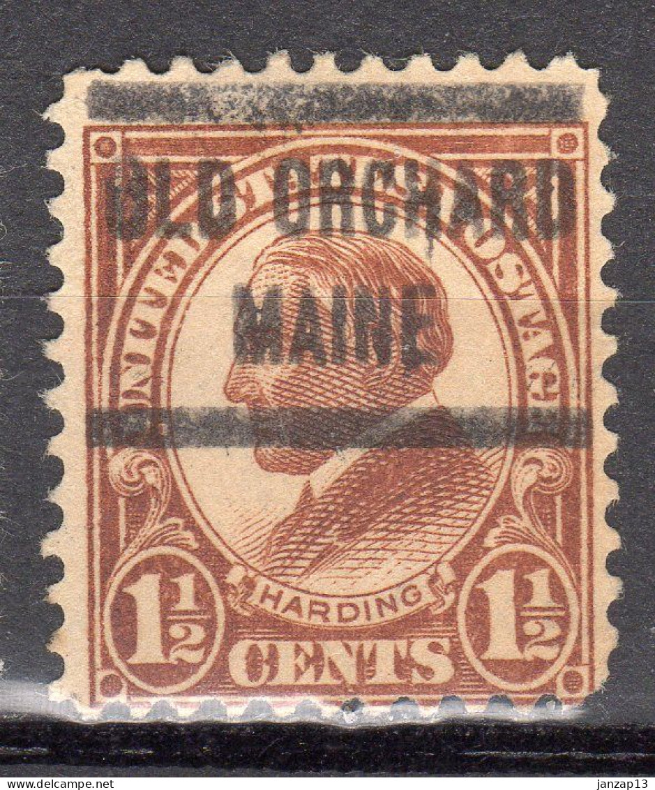 MM-462; USA Precancel/Vorausentwertung/Preo; OLD ORCHARD (ME), Type 577 - Precancels