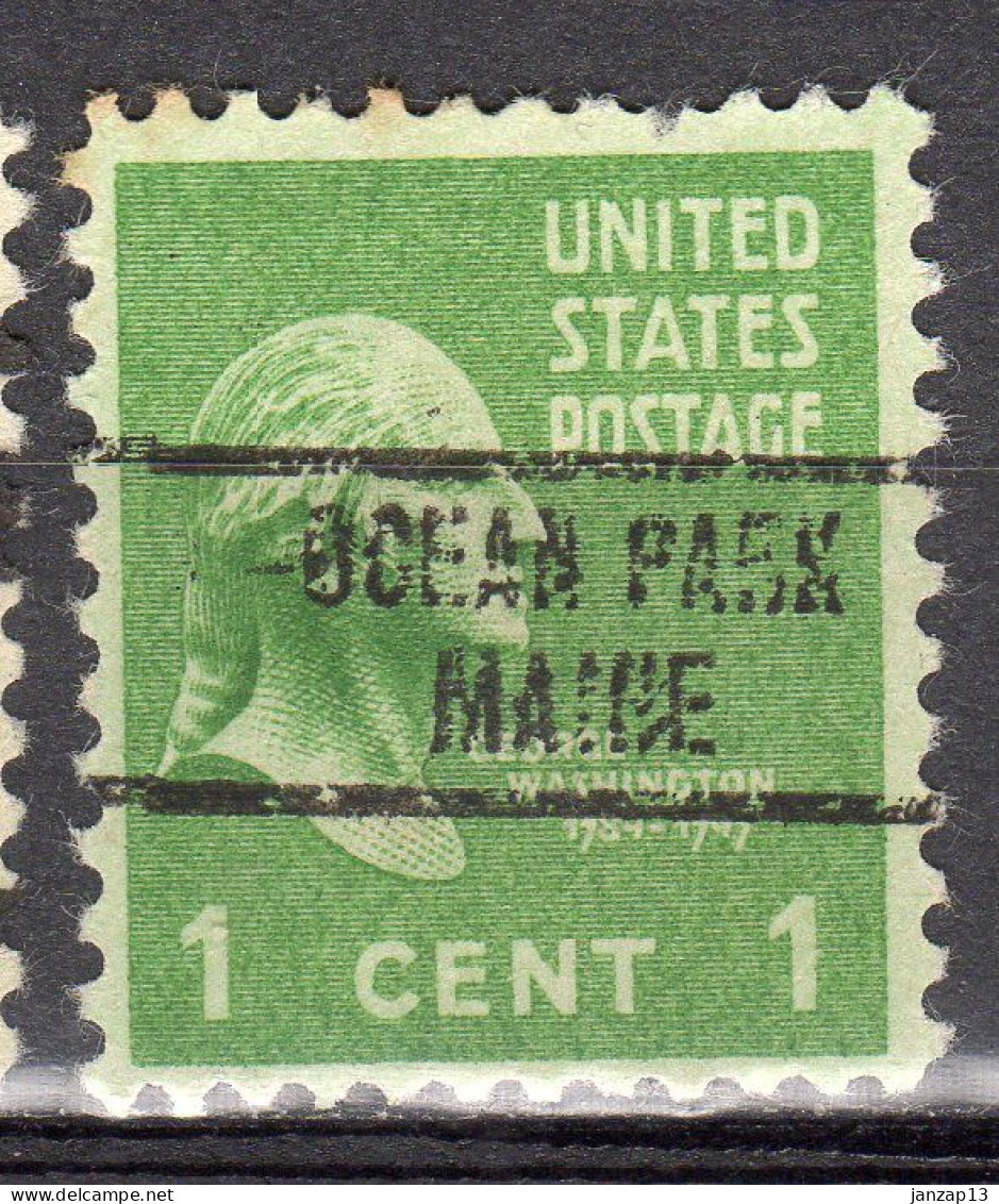 MM-461; USA Precancel/Vorausentwertung/Preo; OCEAN PARK (ME), Type 734 - Voorafgestempeld